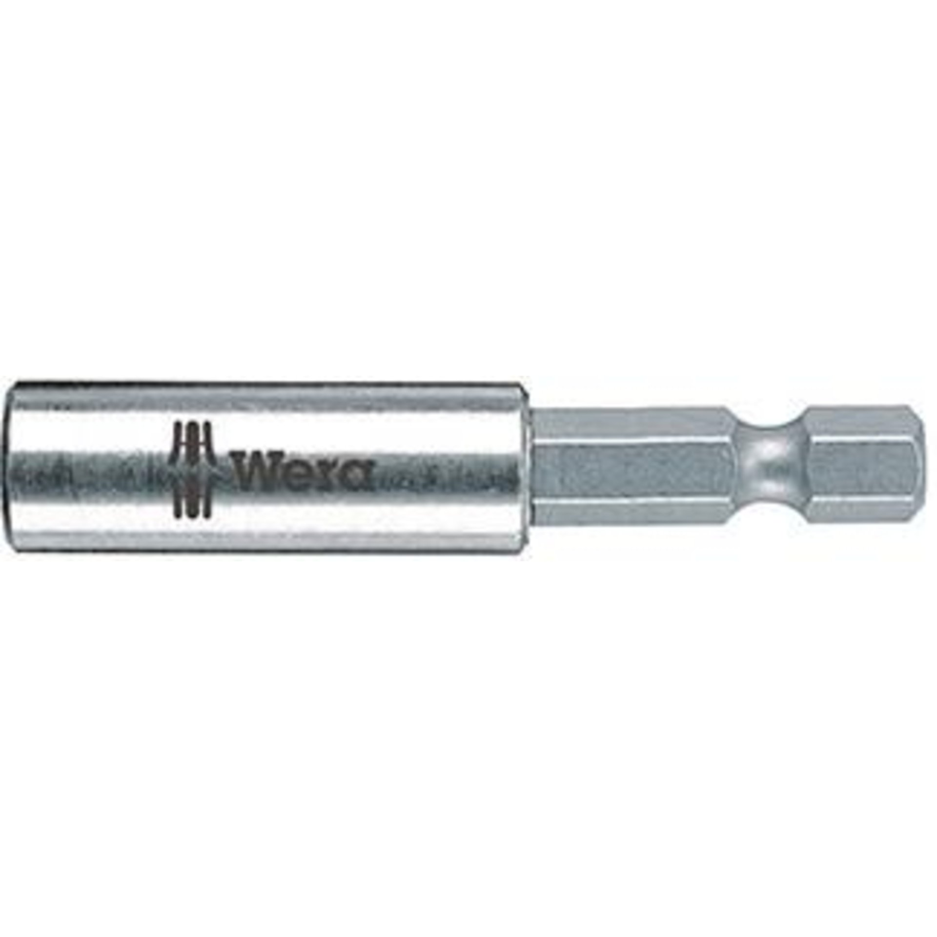 Universal-Bithalter 1/4" mit Edelstahlhülse, starkem Dauermagnet und Sprengring