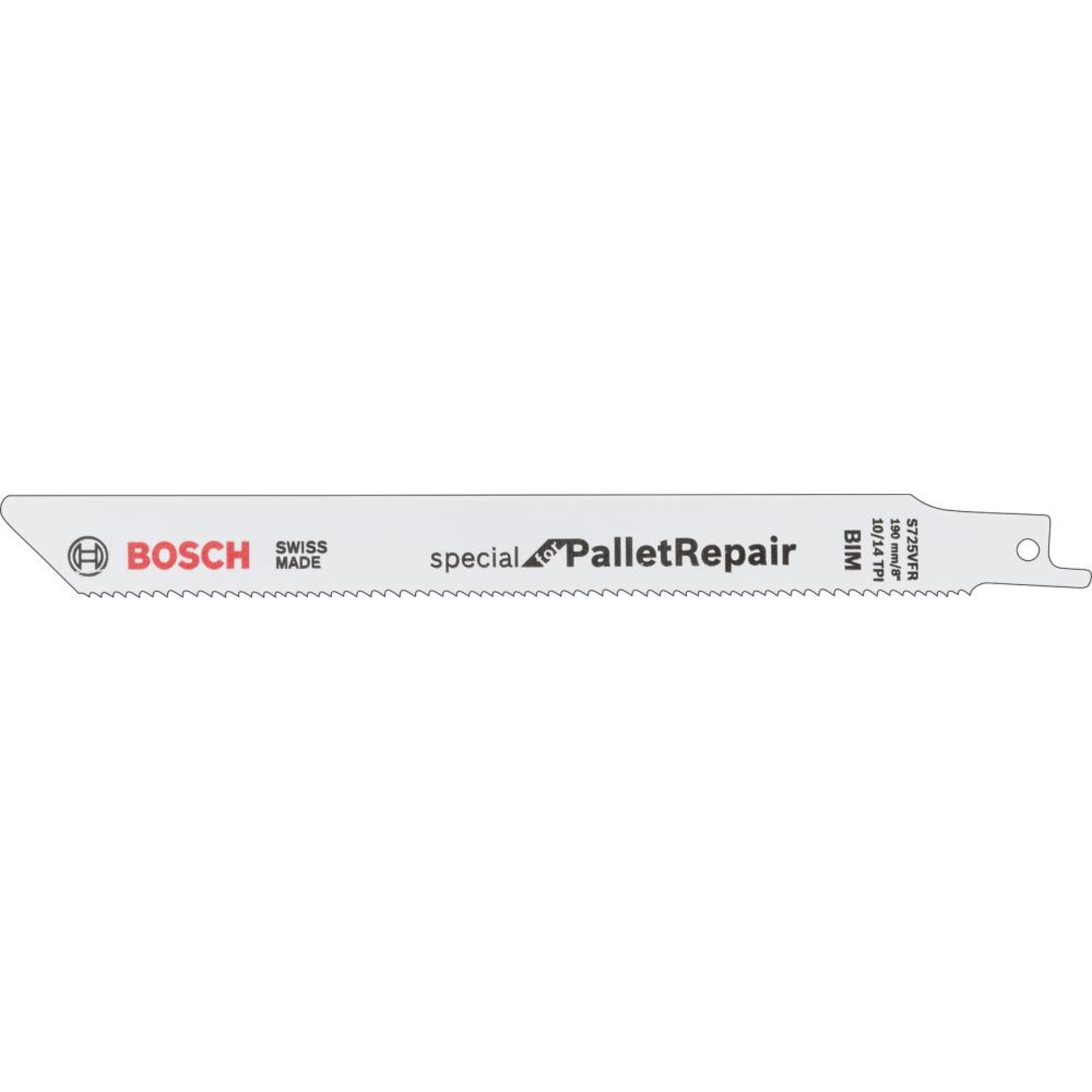 Säbelsägeblatt S 725 VFR Bosch VE à 5 Stück Special for Pallet Repair