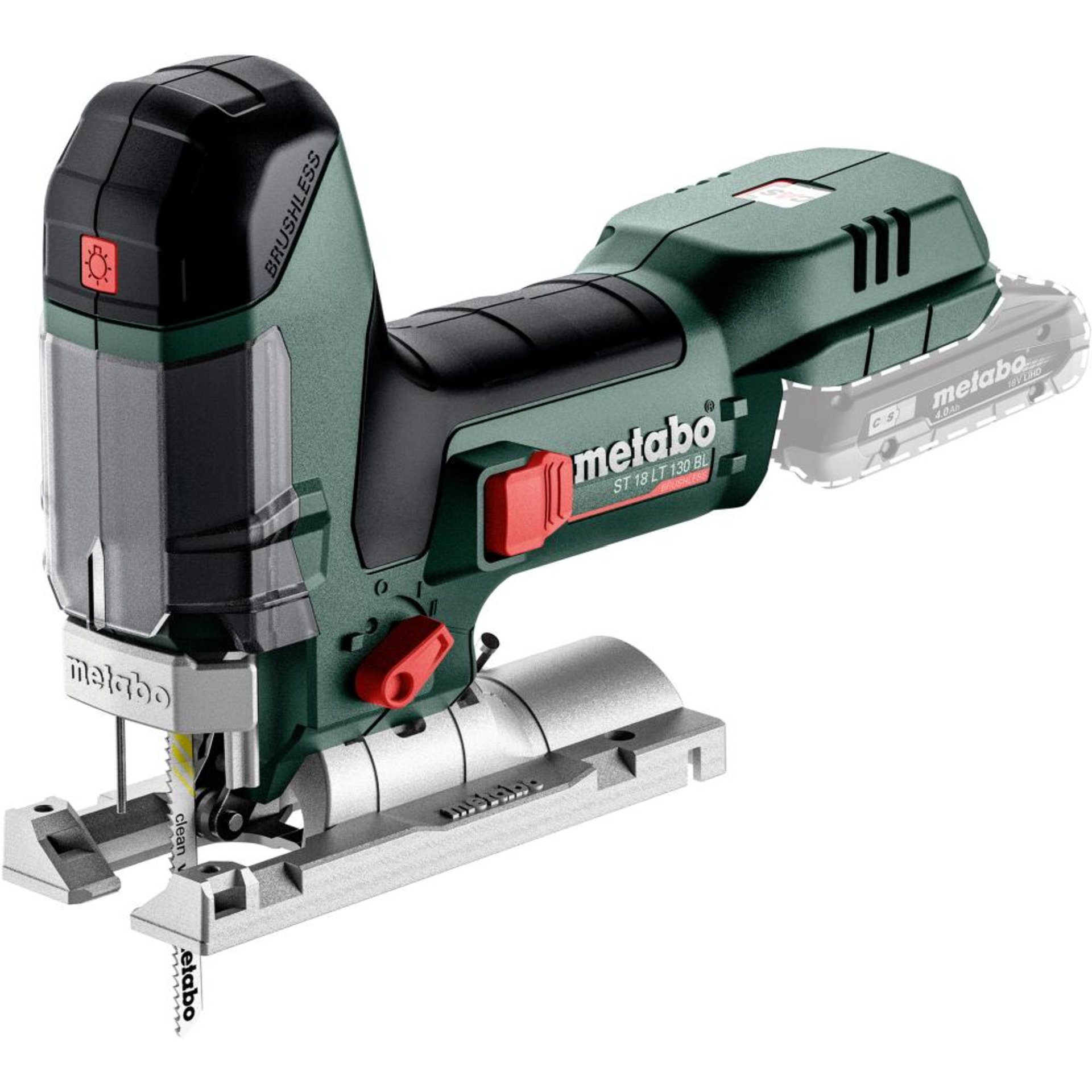 Akku-Stichsäge solo ST 18 LT 130 BL Metabo ohne Akku ohne Ladegerät metaBOX