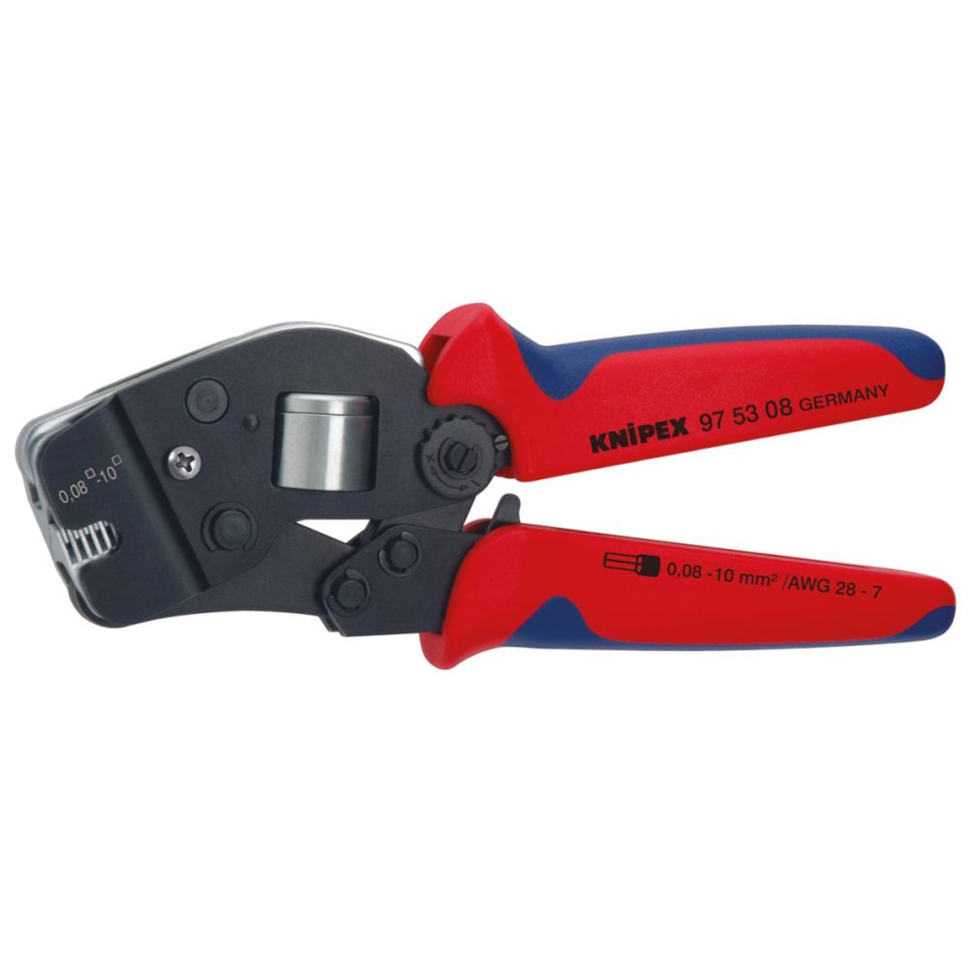 Crimpzange selbsteinstellend 0,08-10qmm KNIPEX