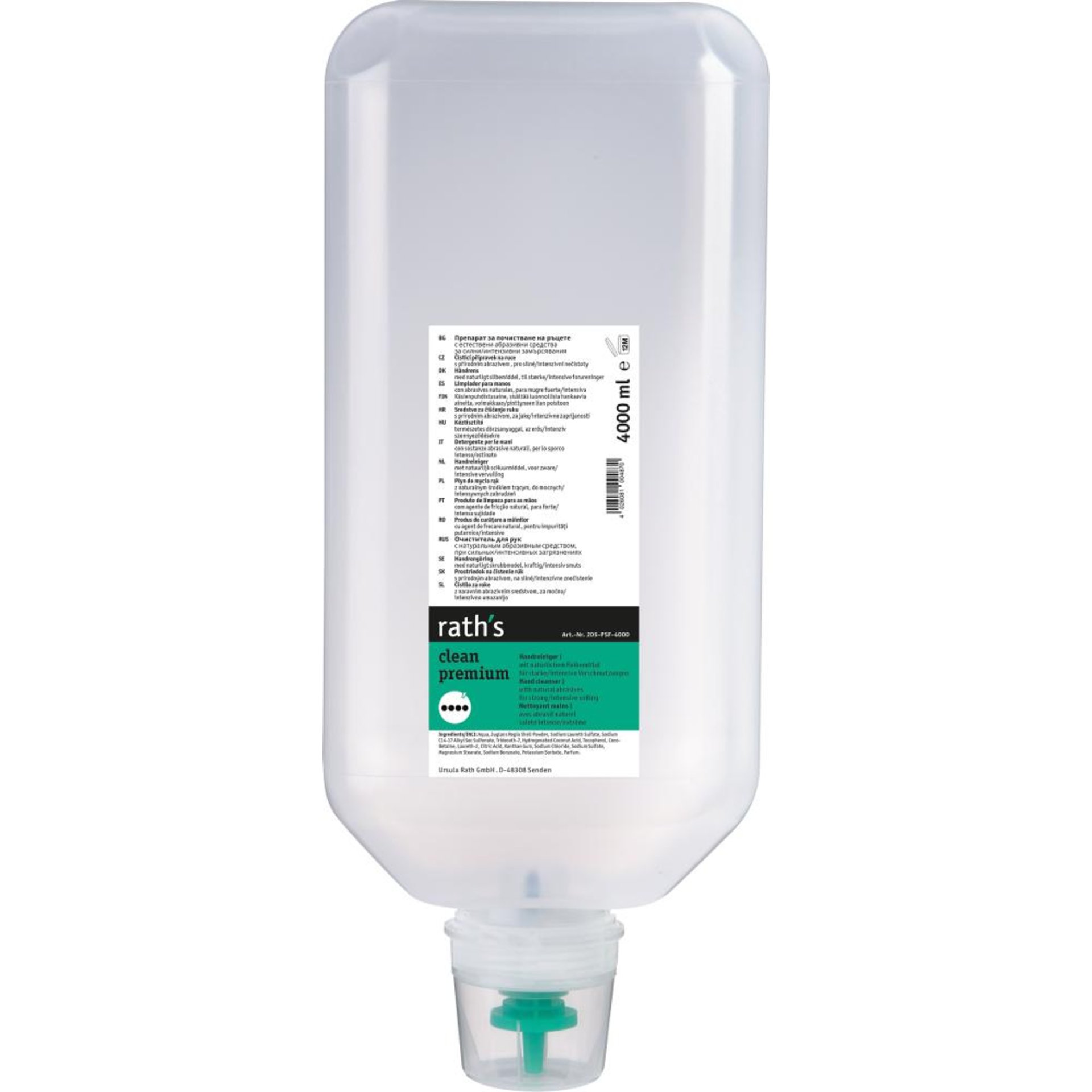 Raths clean premium Handreiniger 4 Liter-Softflasche