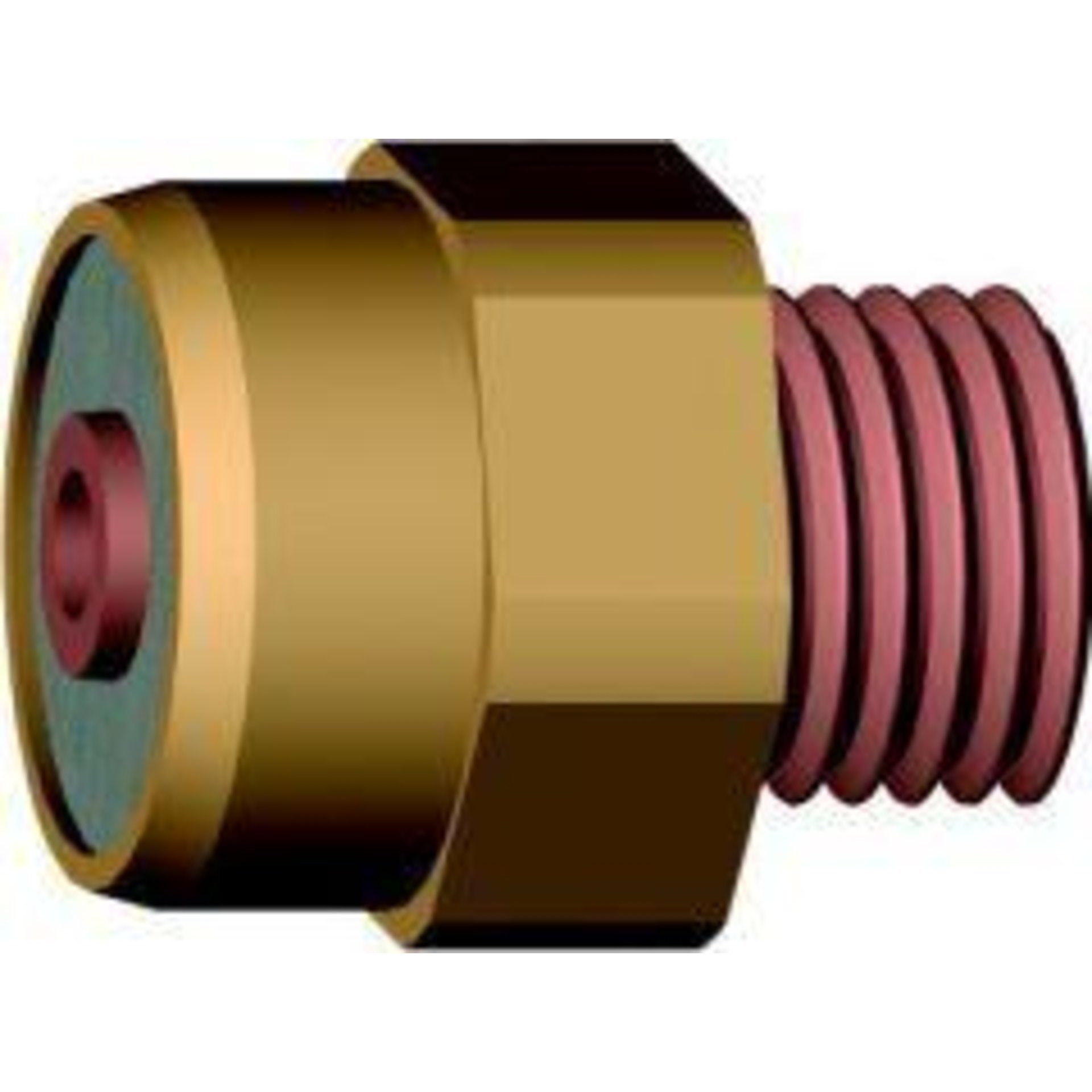 Spannhülsegehäuse m.Gaslinse D:1,0mm Binzel