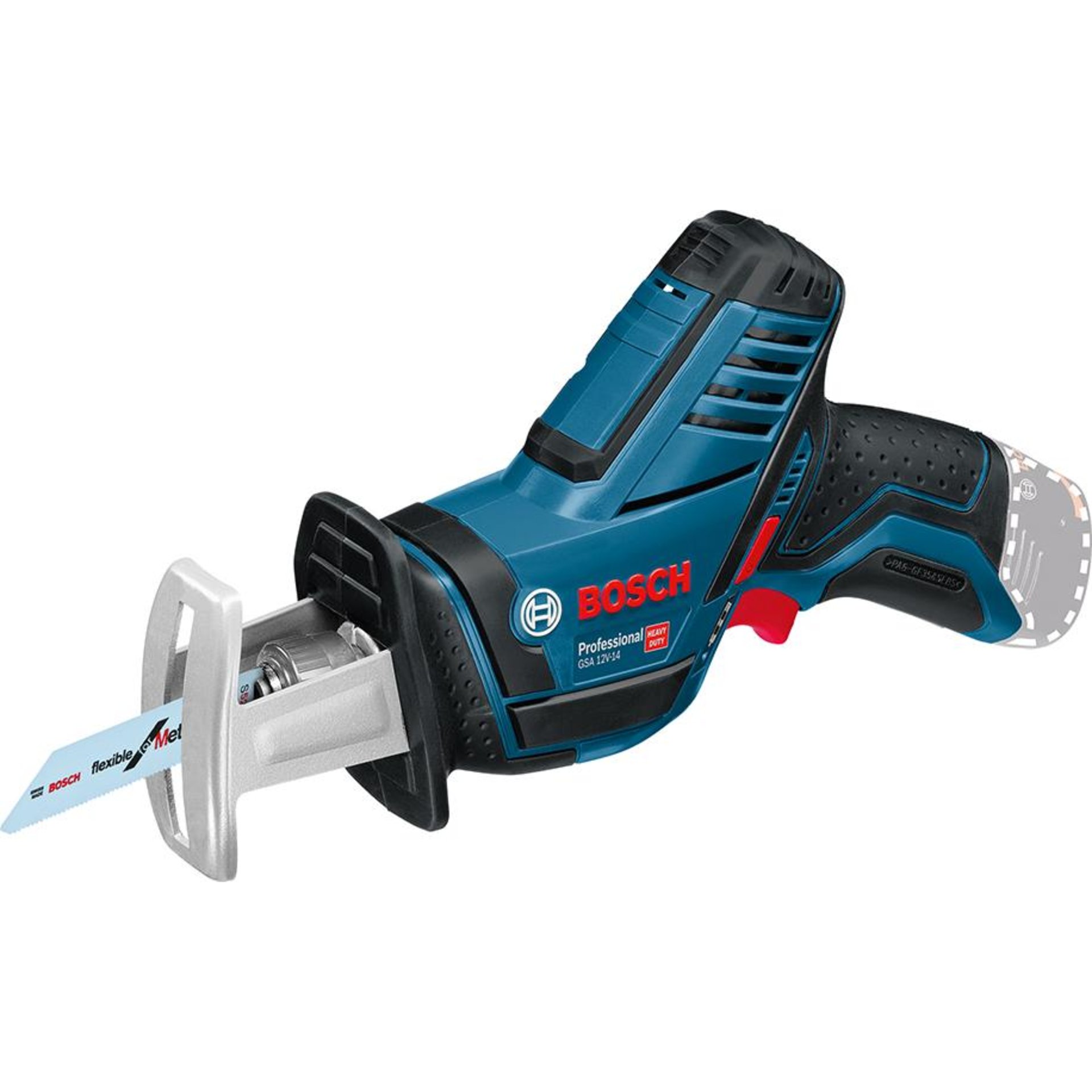 Akku-Säbelsäge solo GSA 12V-14 Bosch ohne Akku ohne Ladegerät L-Boxx