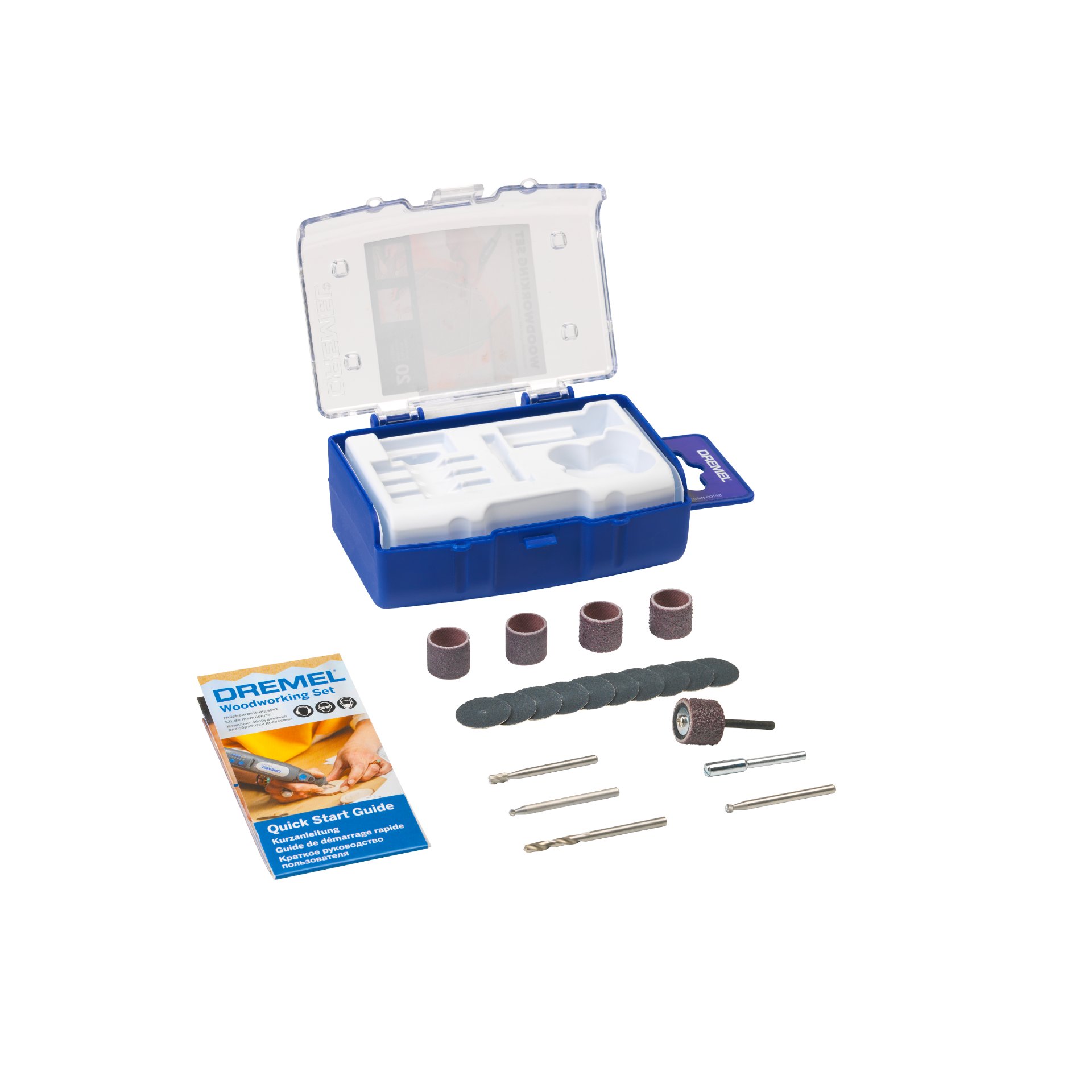 DREMEL Zubehör-Set für Holzarbeiten, 20-teilig