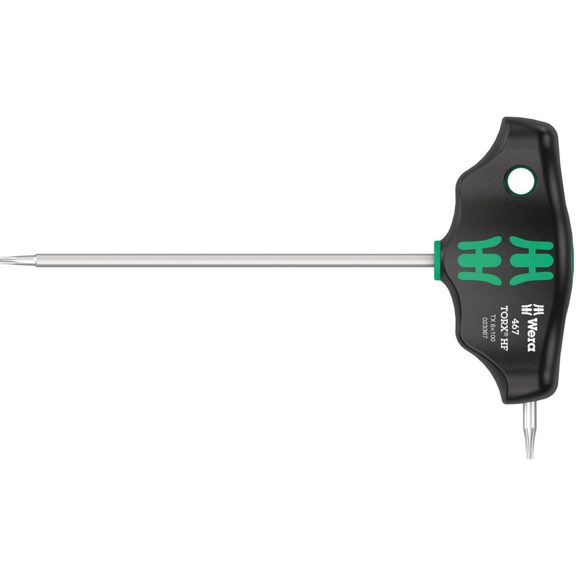 Schraubendreher mit Quergriff und Seitenabtrieb für TORX®