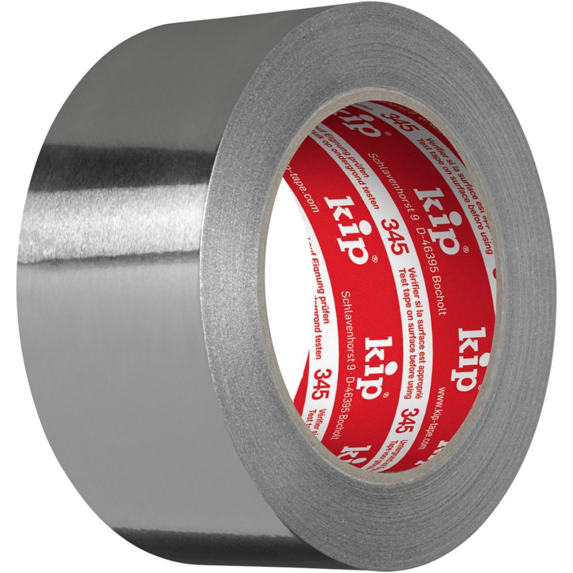 Kip Aluminiumklebeband345B1 L50mxB50mm Alu-Folie DIN 4102