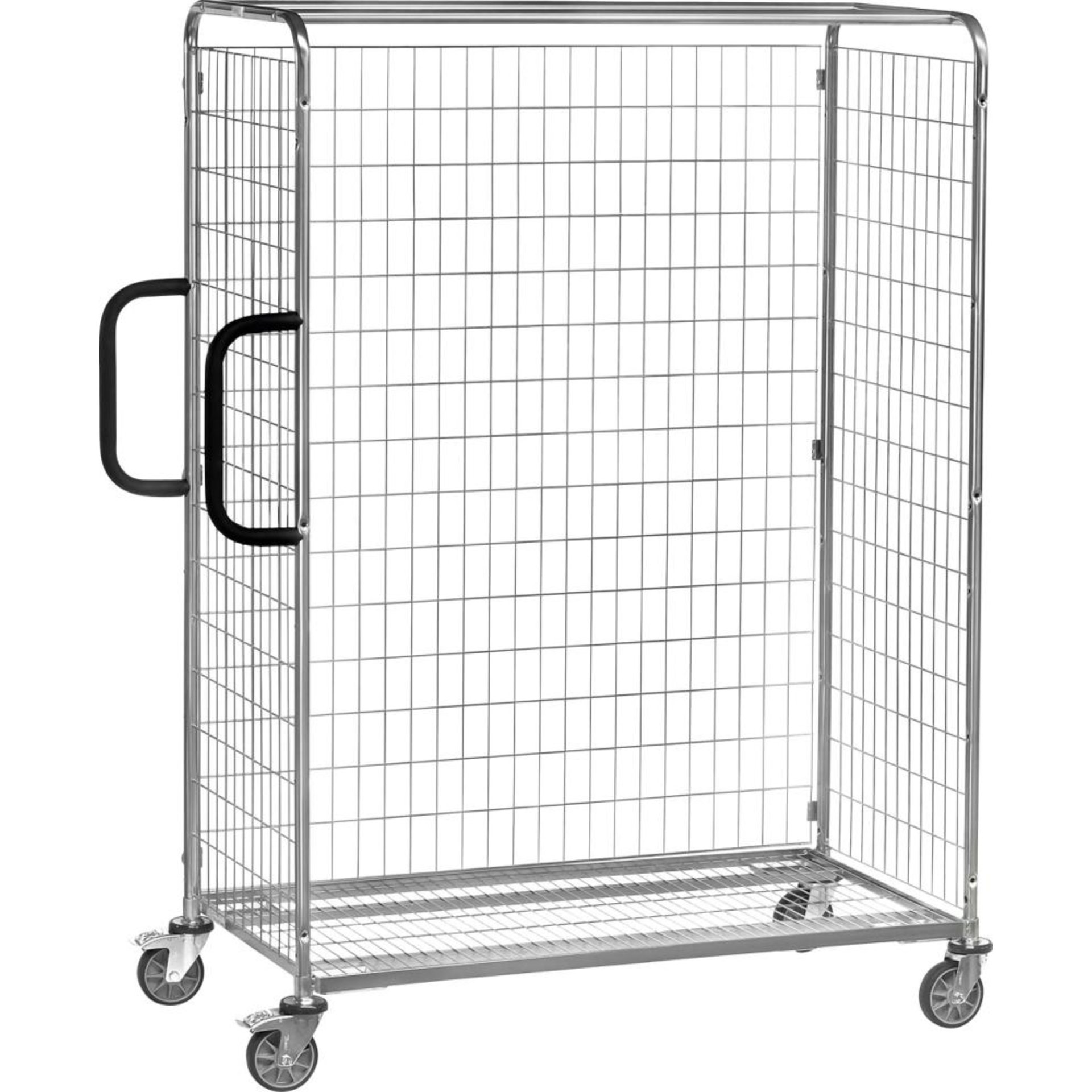 Rückwand für Kommisionierwagen