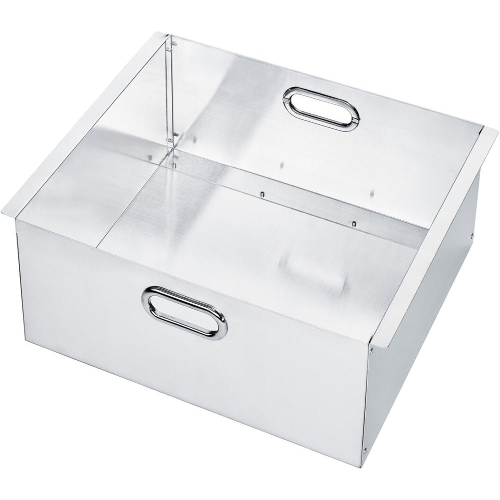 Format Einhängekorb für Riffleblechkiste 200l Alu 1,0 mm Stärke B395xT585xH295