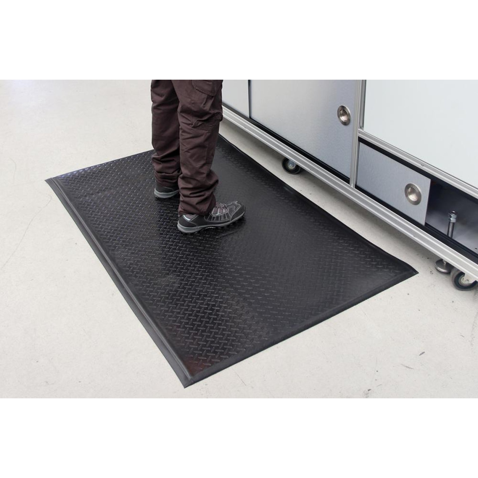 Anti-Ermüdungsmatte Orthomat Comfort Plus B90xL150 cm schwarz