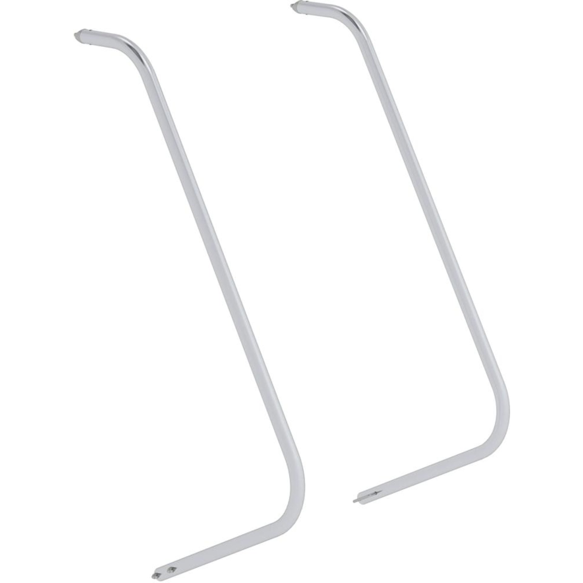 Handlauf für Aluminium-Podesttreppe, beidseitig begehbar