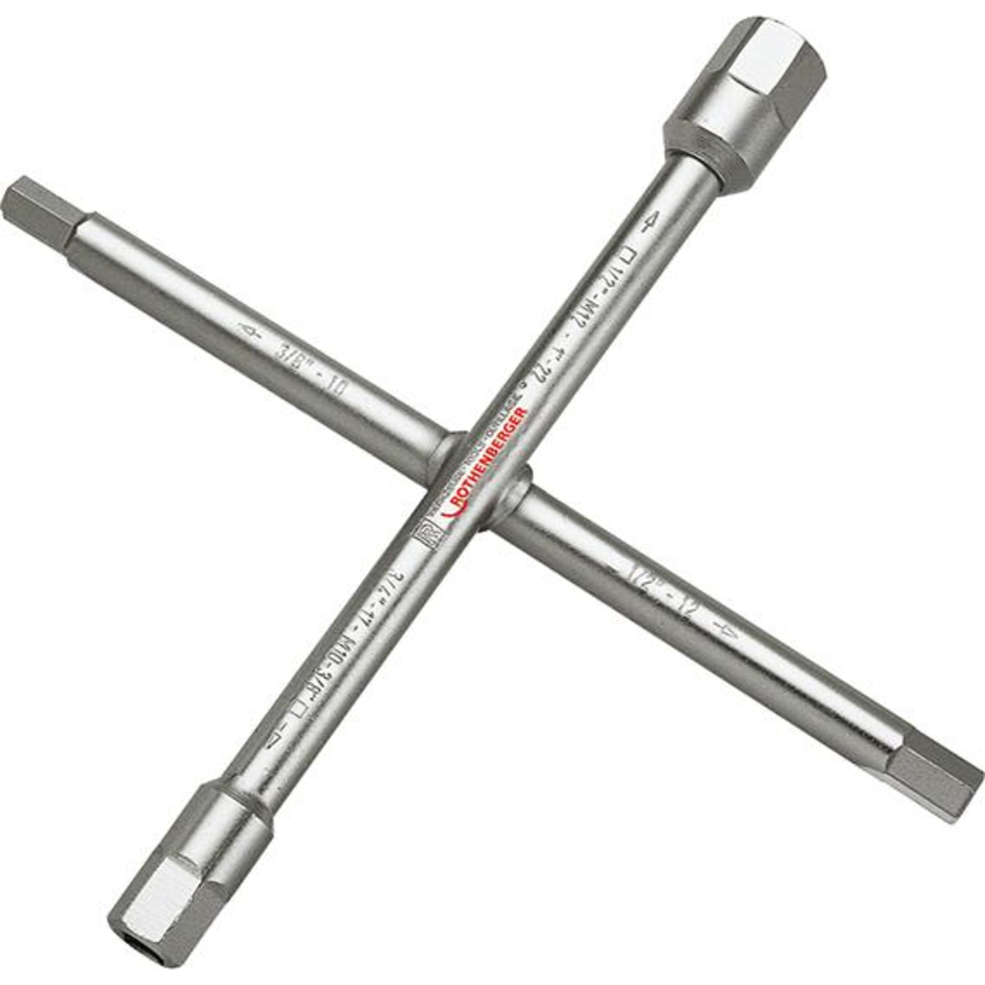 Kreuzschlüssel Sanitär 3/8-1." ROTHENBERGER