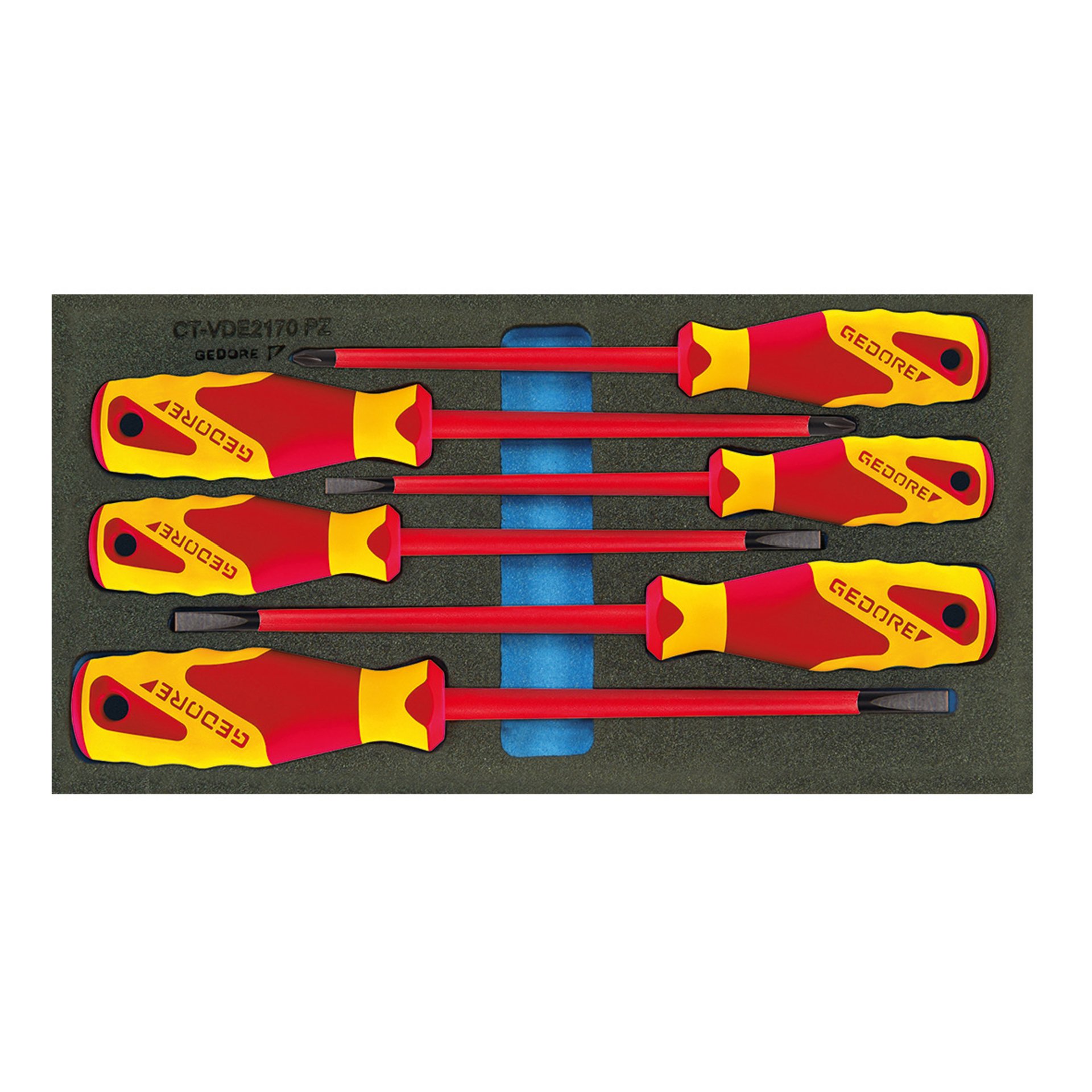 1500 CT1-VDE 2170 PZ VDE-Schraubendreher in Check-Tool-Modul