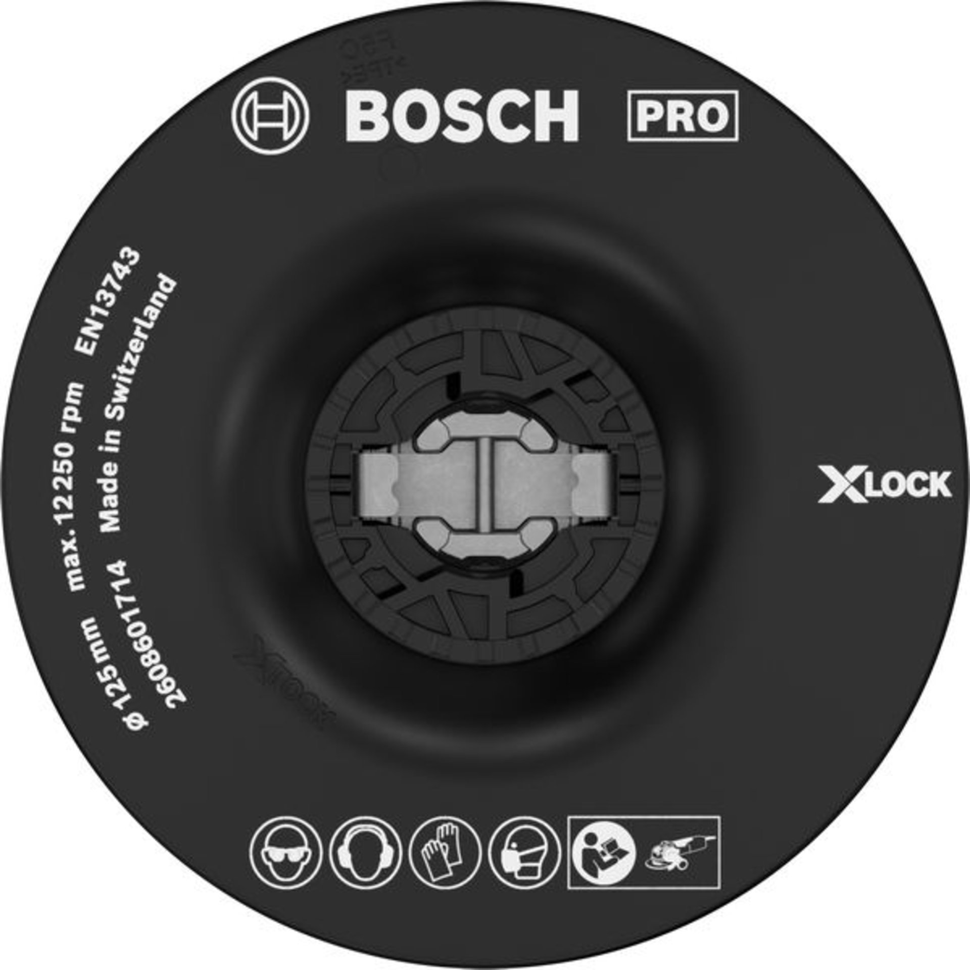 PRO Stützteller X-Lock, weich, 125 mm