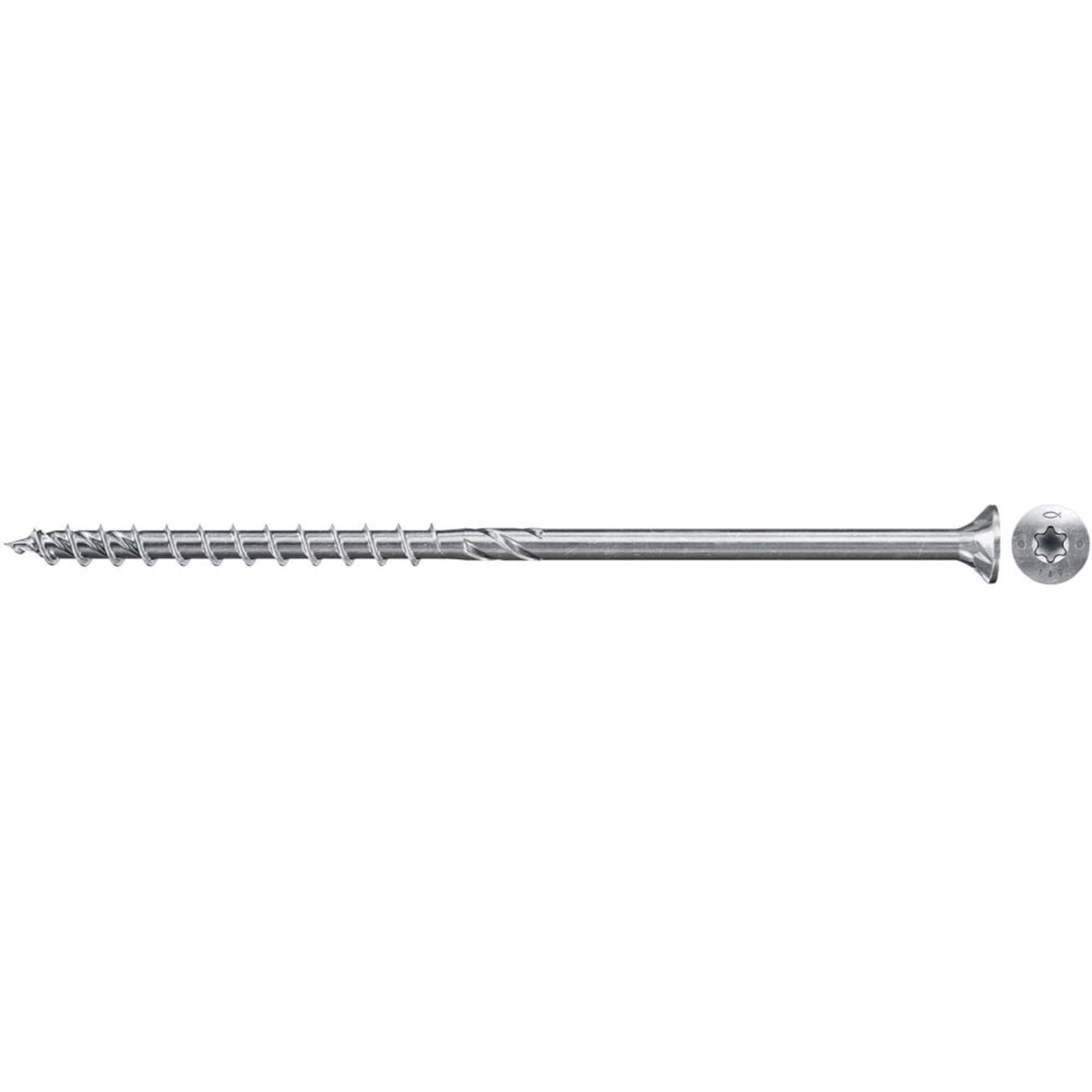 fischer® Holzbauschraube, mit Innenstern TX Teilgewinde, PowerFast FPF II-CTP BC, Senkkopf