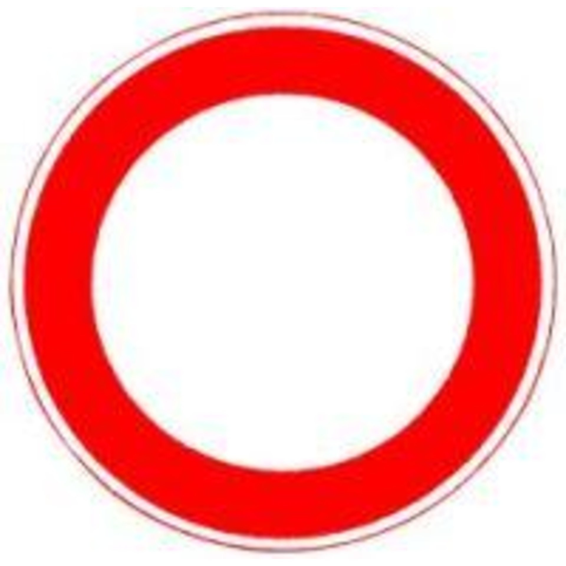 Verkehrszeichen, Ronden, Vz-Nr.: 250 bis 286