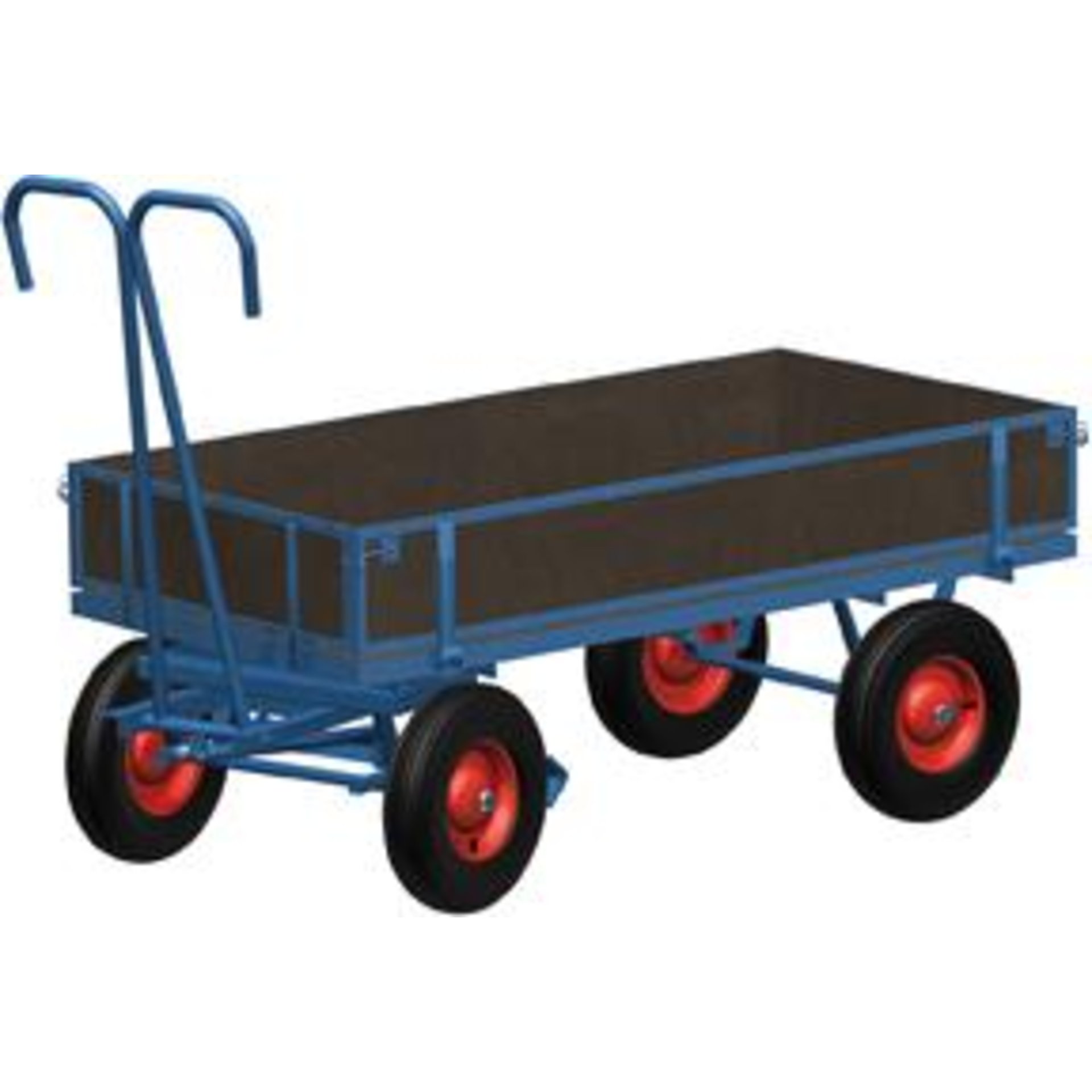 Hand-Pritschenwagen mit Bordwand