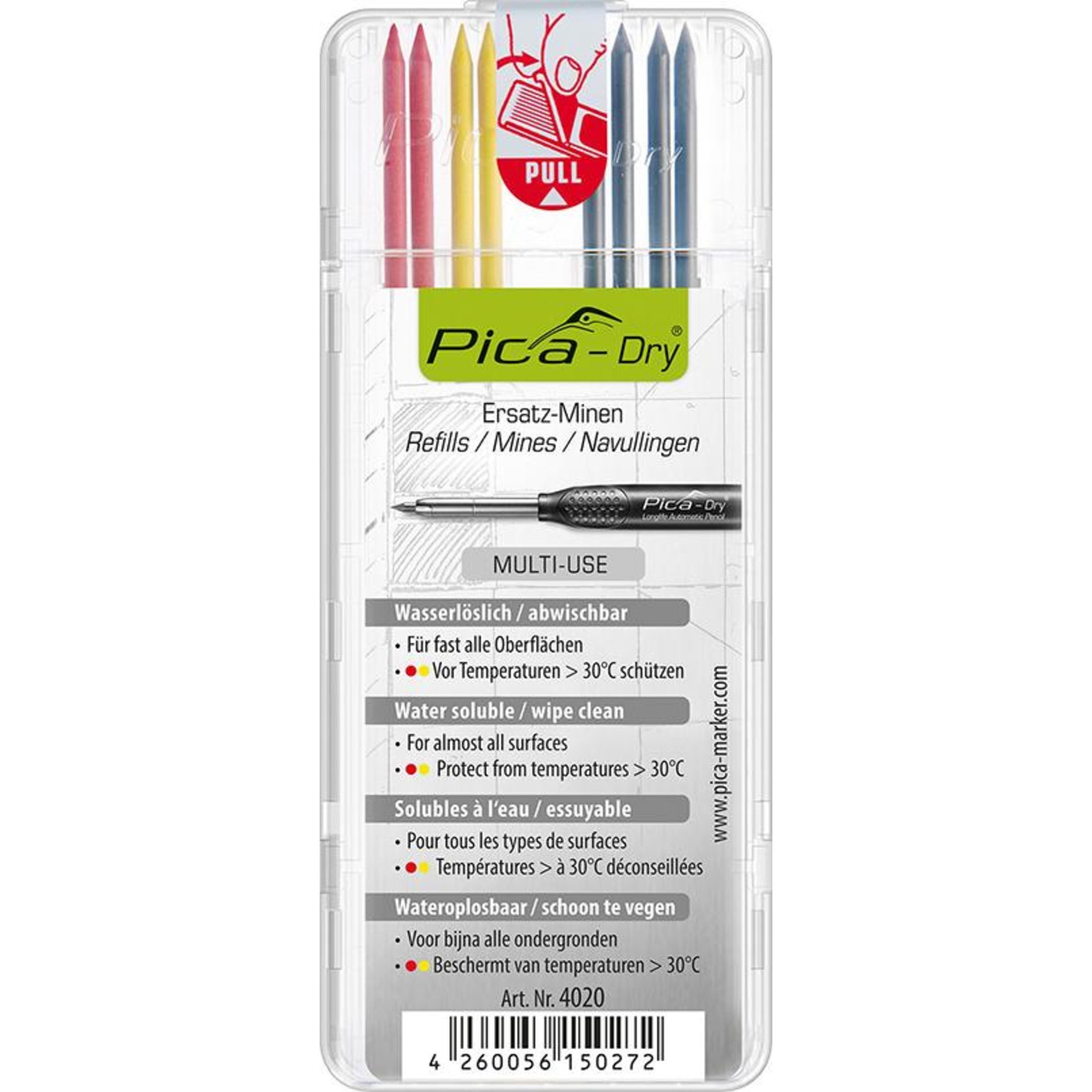 Ersatzminen-Set für Tieflochmarker Pica-Dry®