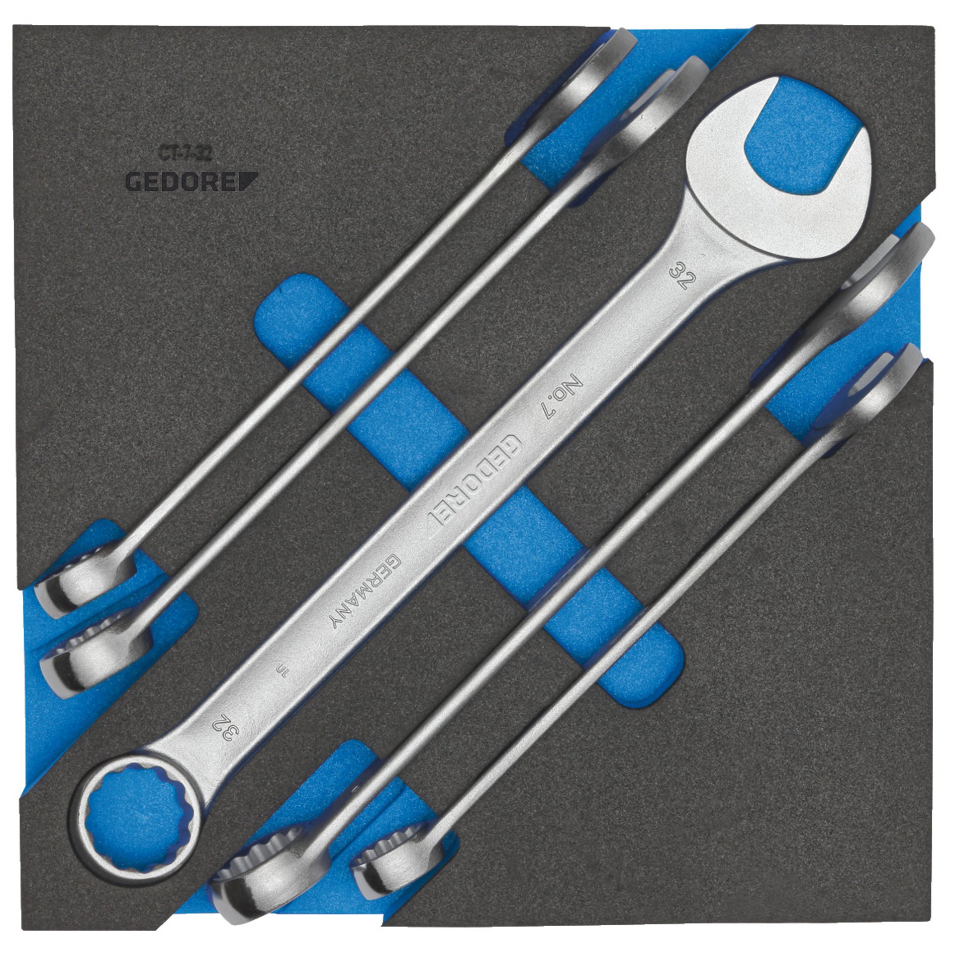 1500 CT2-7-32 Ring-Maulschlüssel-Satz in Check-Tool-Modul
