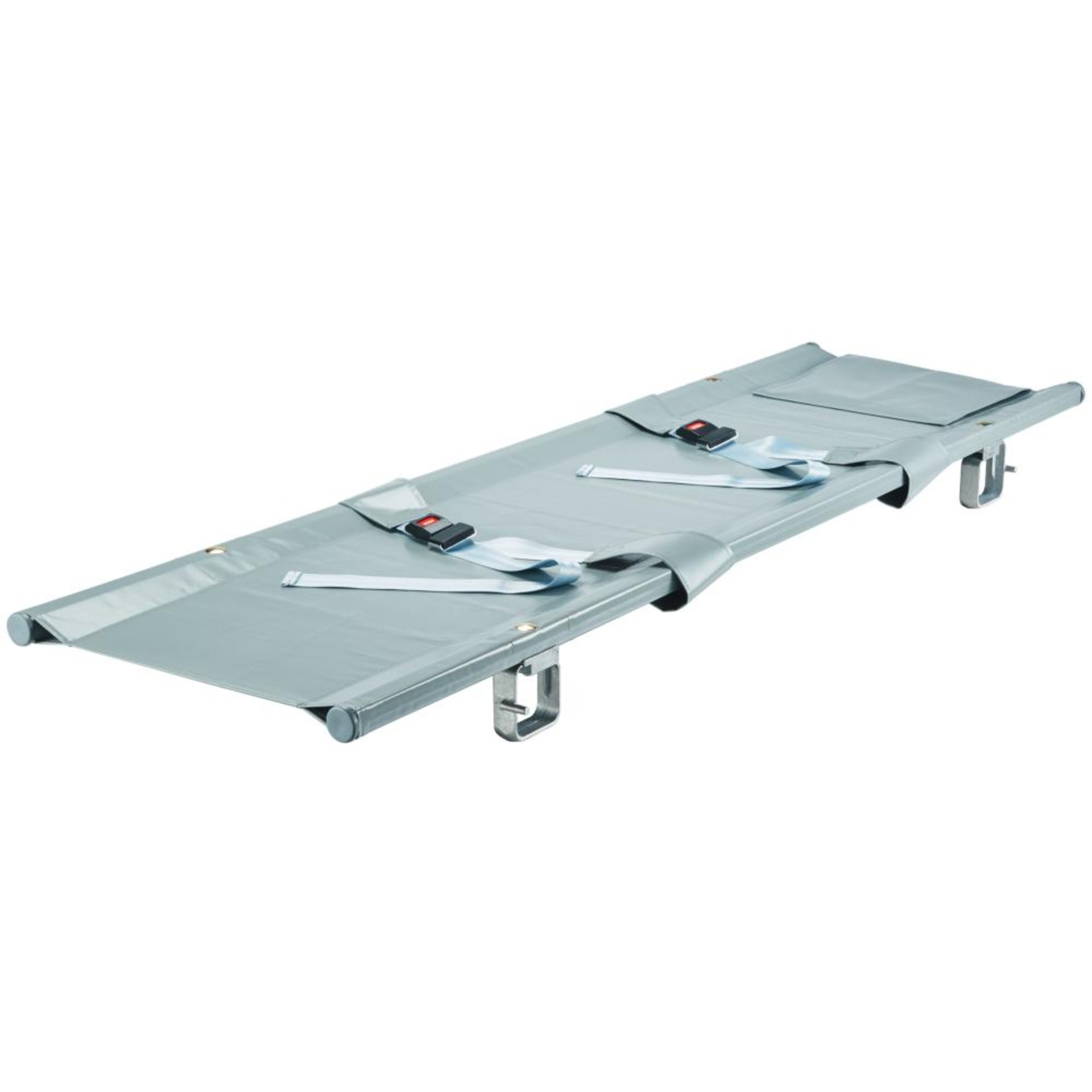Krankentrage DIN 13024 B556xL2302xH137 mm 1xklappbar,4Gleitfüße Chemiefasergewebe