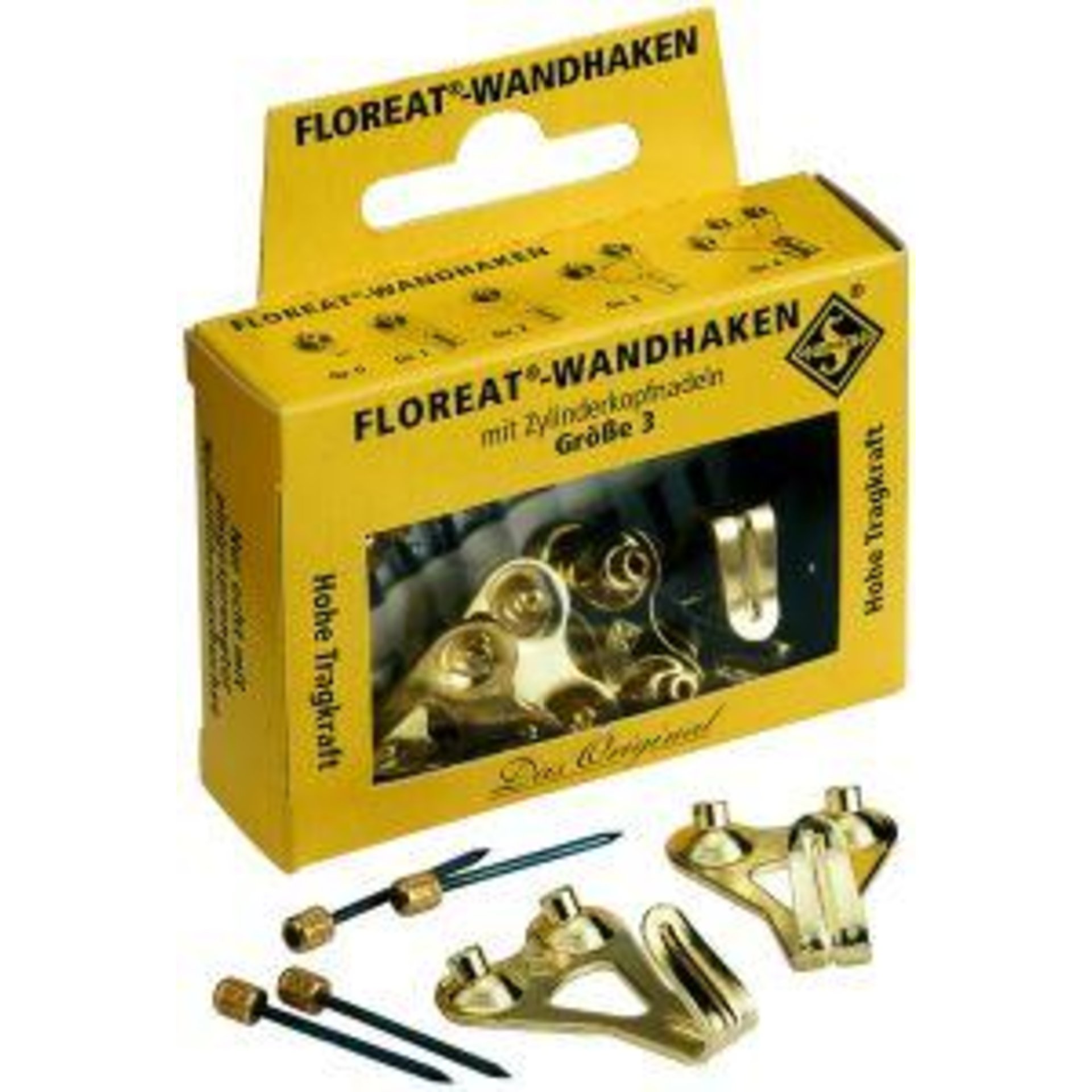 Floreat-Haken, vermessingt