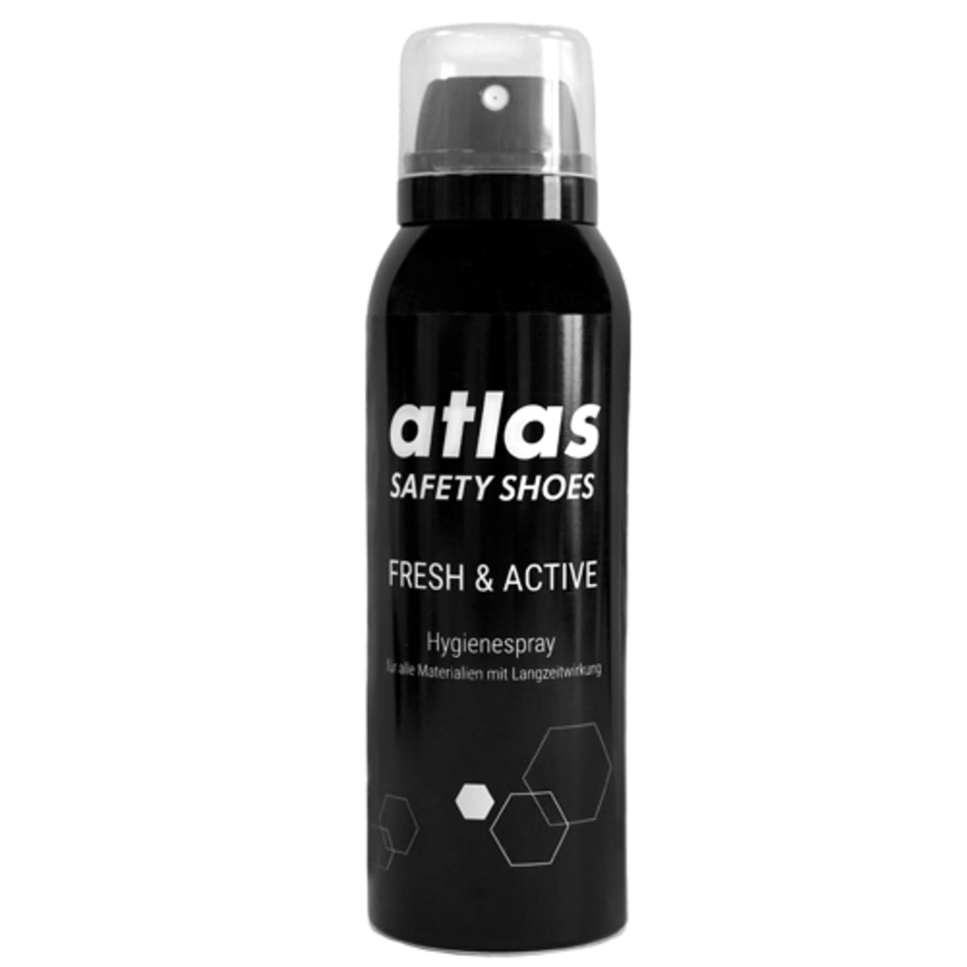 Schuh-Desinfektionsspray Fresh & Active 150 ml - die ideale Innenschuhhygiene für alle ATLAS-Sicherheitsschuhe, für alle Materialien mit Langzeitwirkung