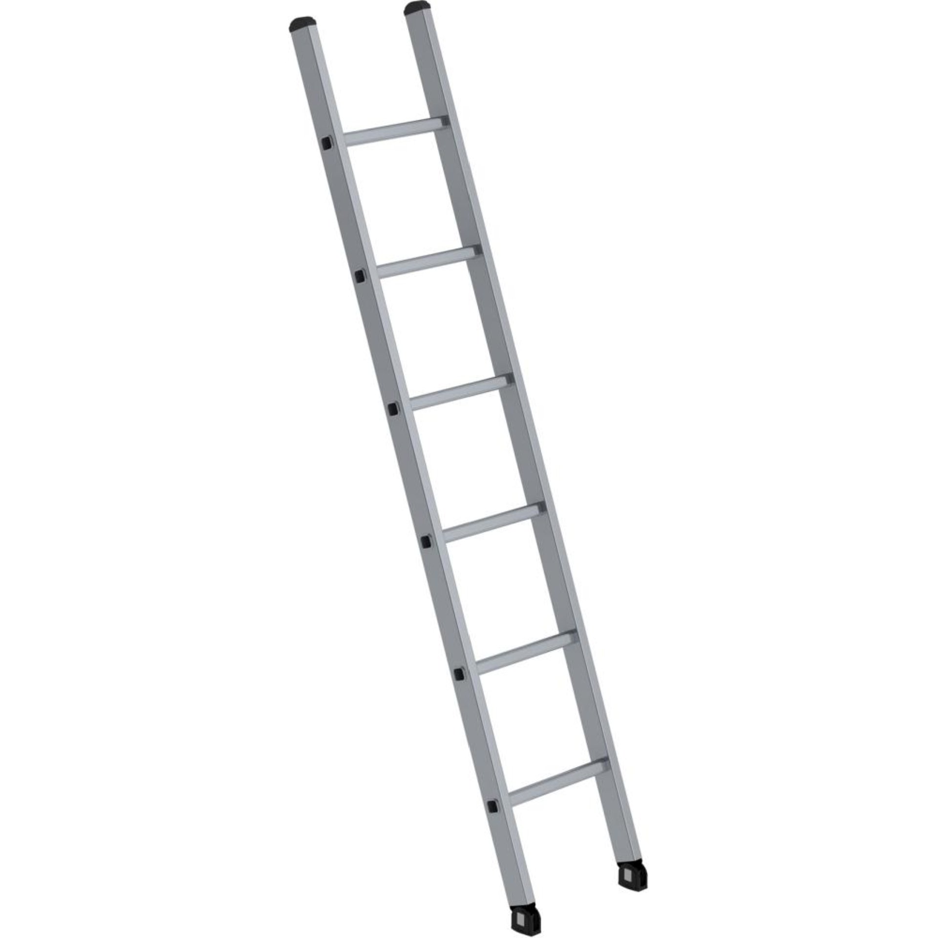 Aluminium-Anlegeleiter, Arbeitshöhe 2,70 bis 3,90 m
