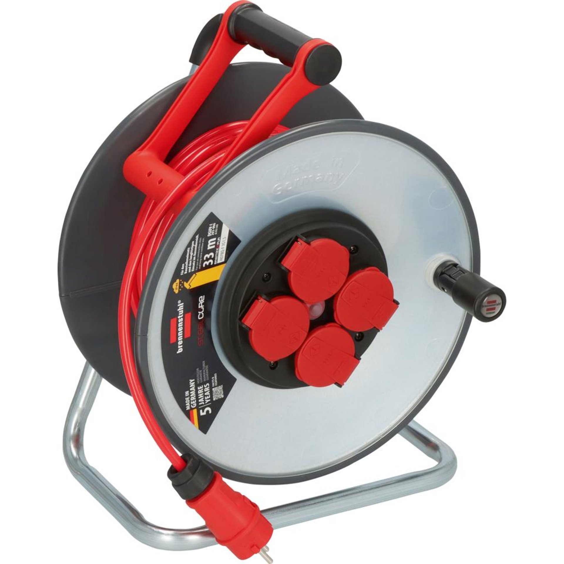 Stahlblech-Kabeltrommel SteelCore®, baustellentauglich
