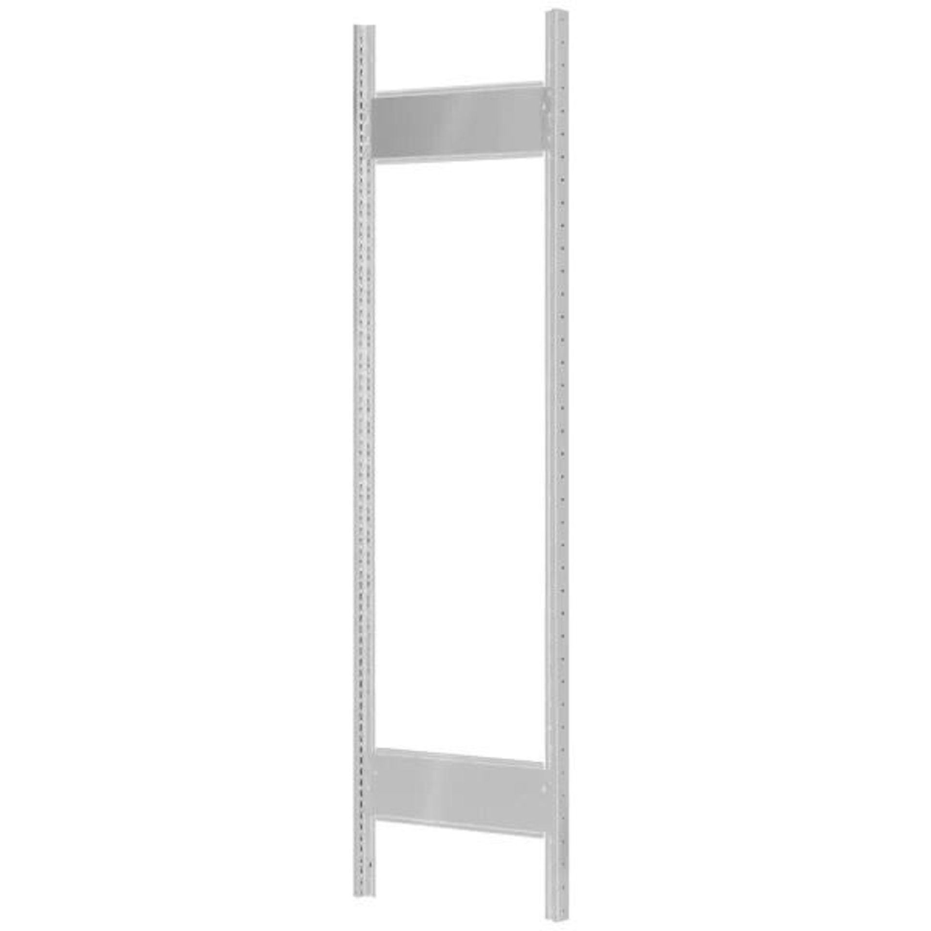 T-Rahmen MULTIplus montiert, RAL 7035 lichtgrau