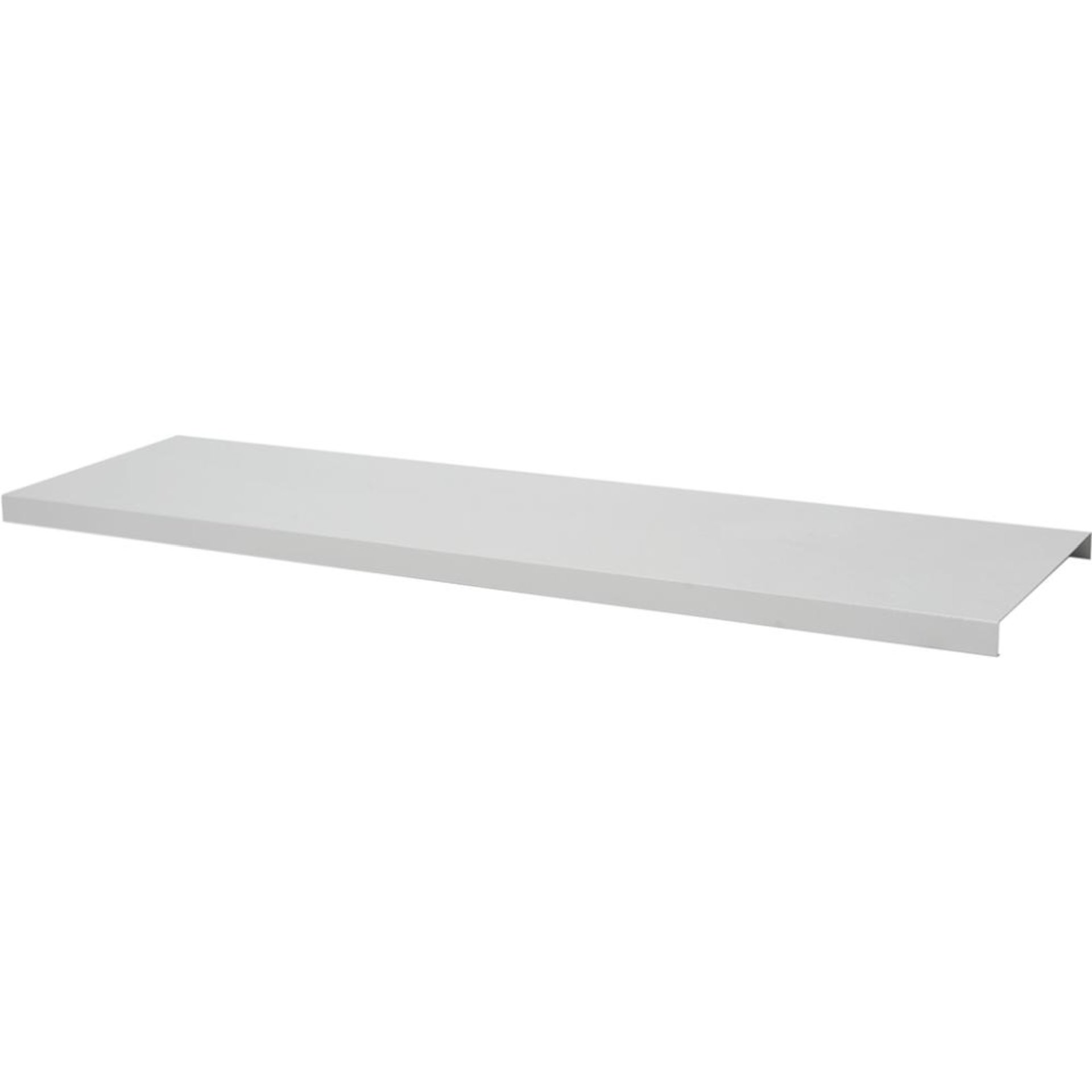 Stahl-Fachboden, halbe Tiefe, Baukastensystem