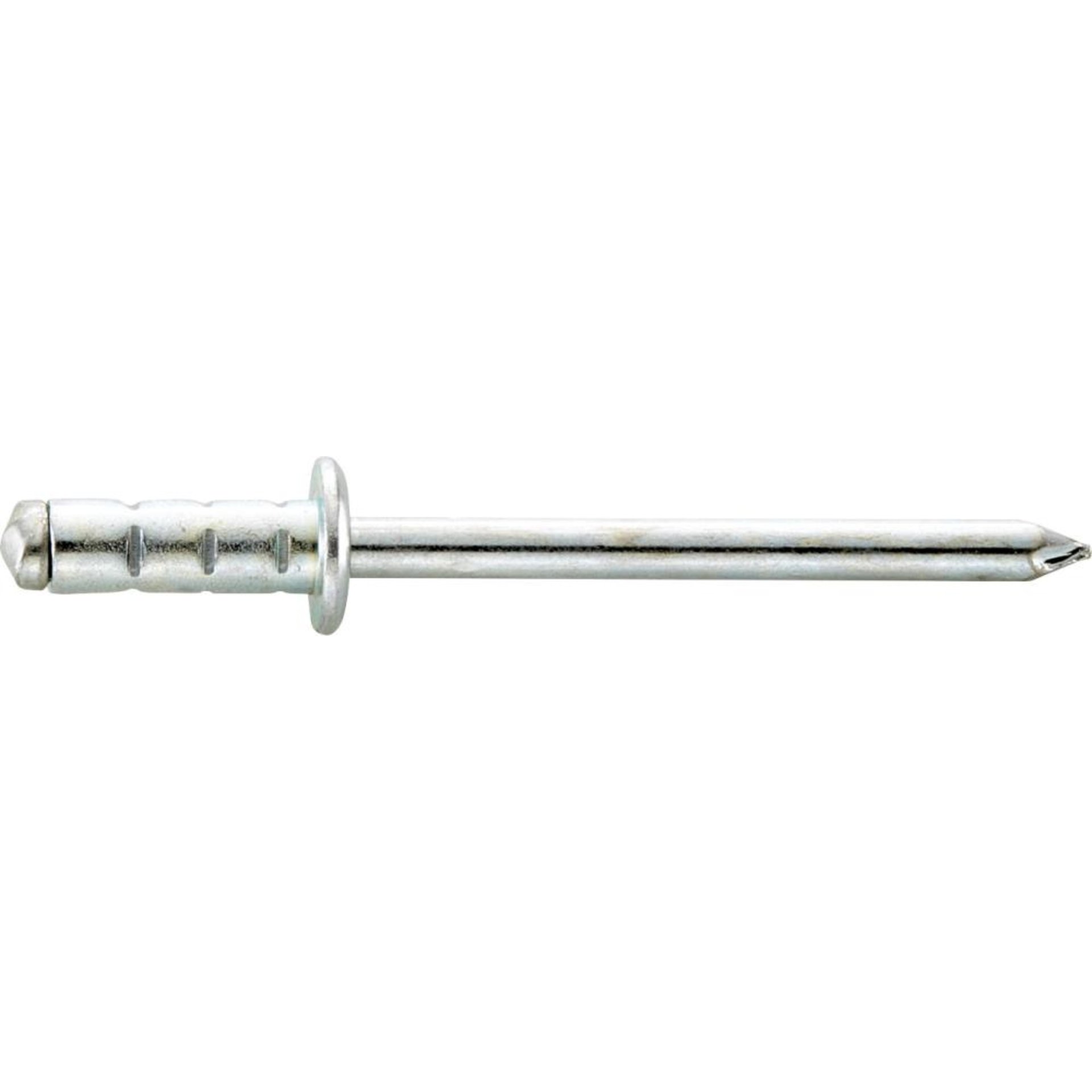 PolyGrip®-Mehrbereichs-Blindniet, Stahl/Stahl, Flachrundkopf