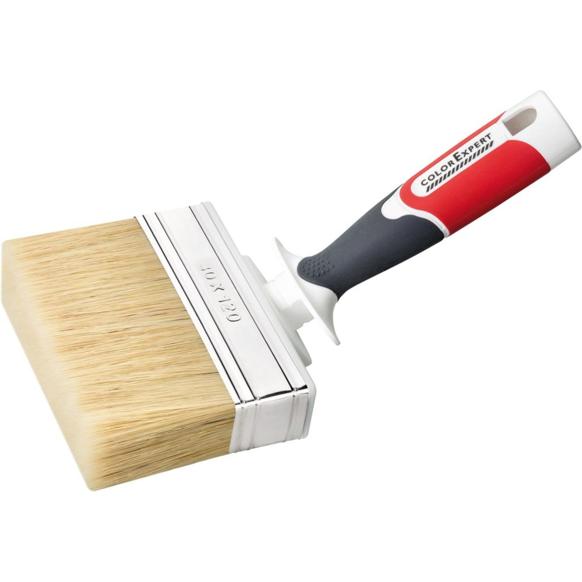 Flächenstr. 30x120 mm helle Borste3K Griff gew.