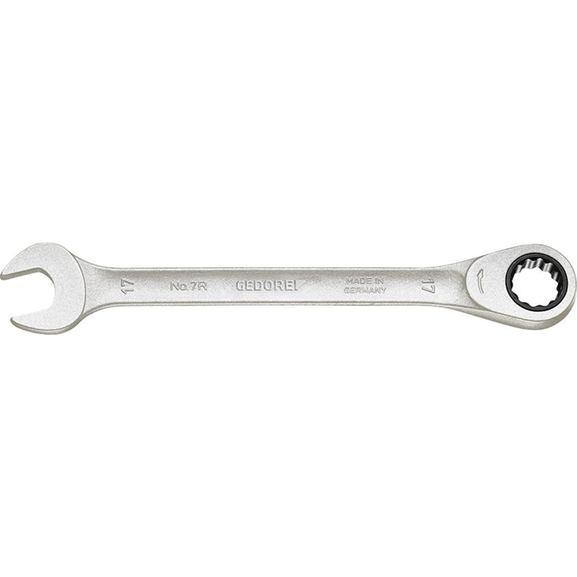 Maulschlüssel mit Ringratsche