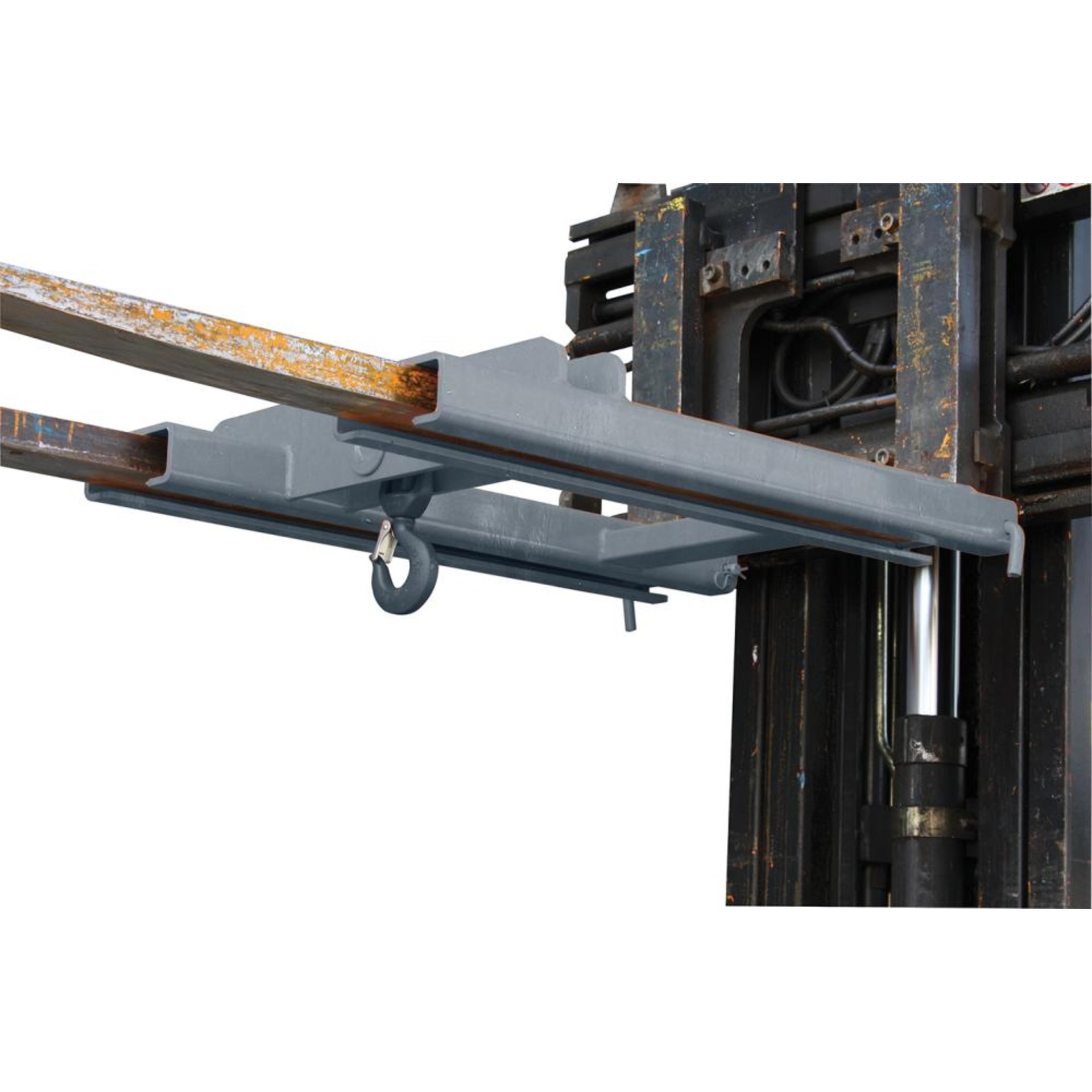 Lasthaken Stapler- Aufsatz für 2Gabelzinken 940x645x270 mm verz., 2000 kg
