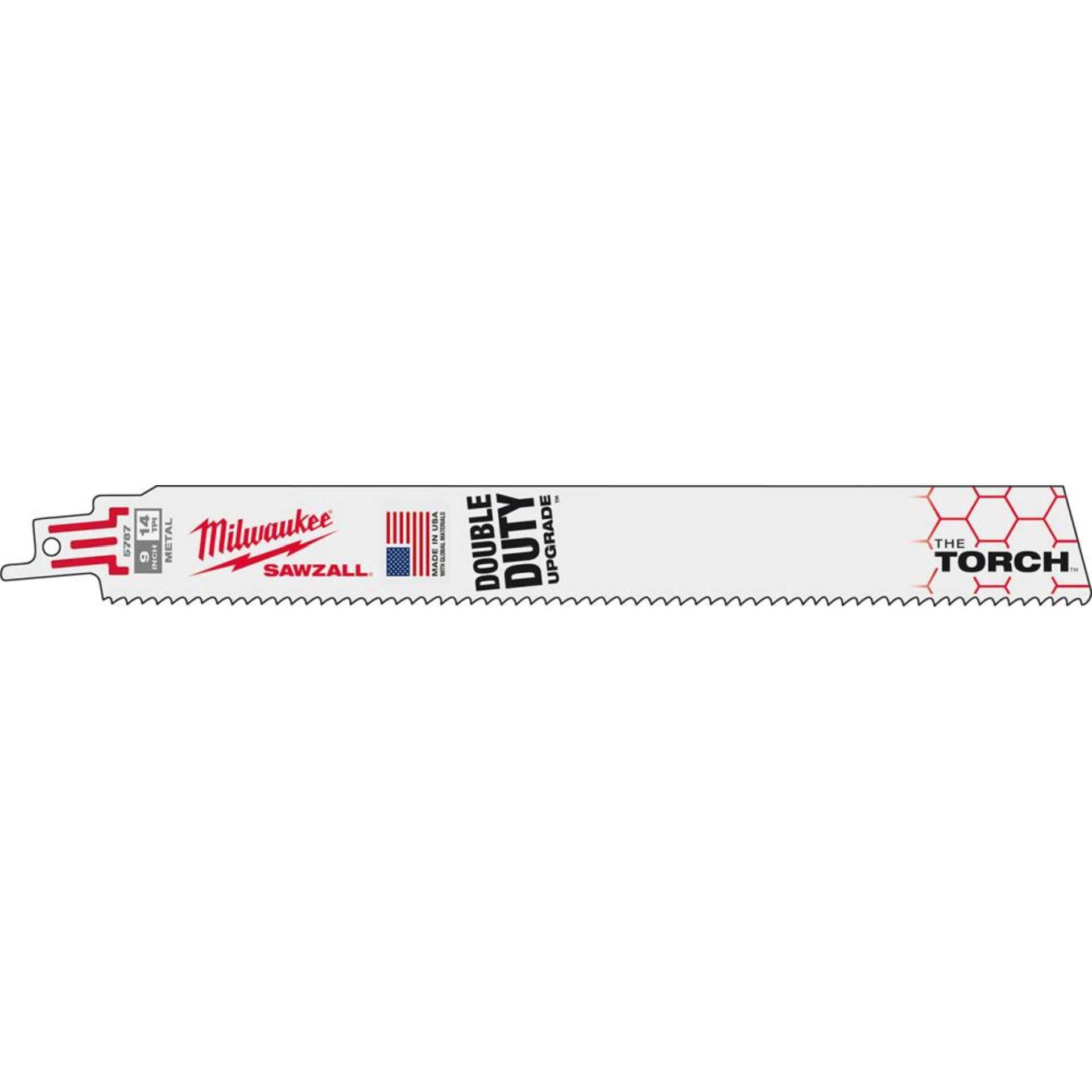 Säbelsägeblatt THE TORCH 230x1,8mm Milwaukee VE à 5 Stück für Metall