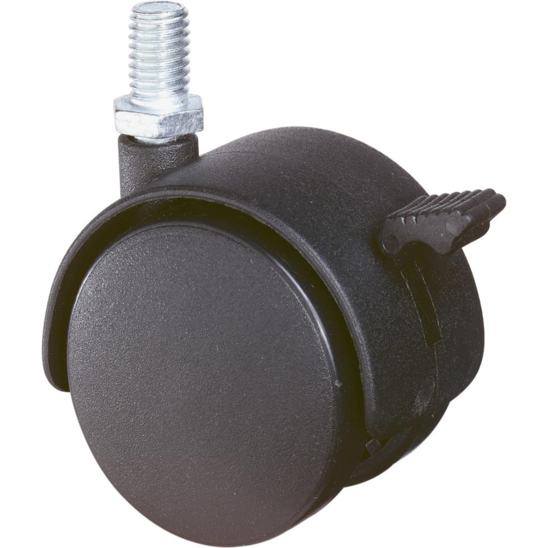 Kst.-Doppelrolle 50mm M10x15,Gewindestift m.FeststF85.050.G10 BS ROLLEN