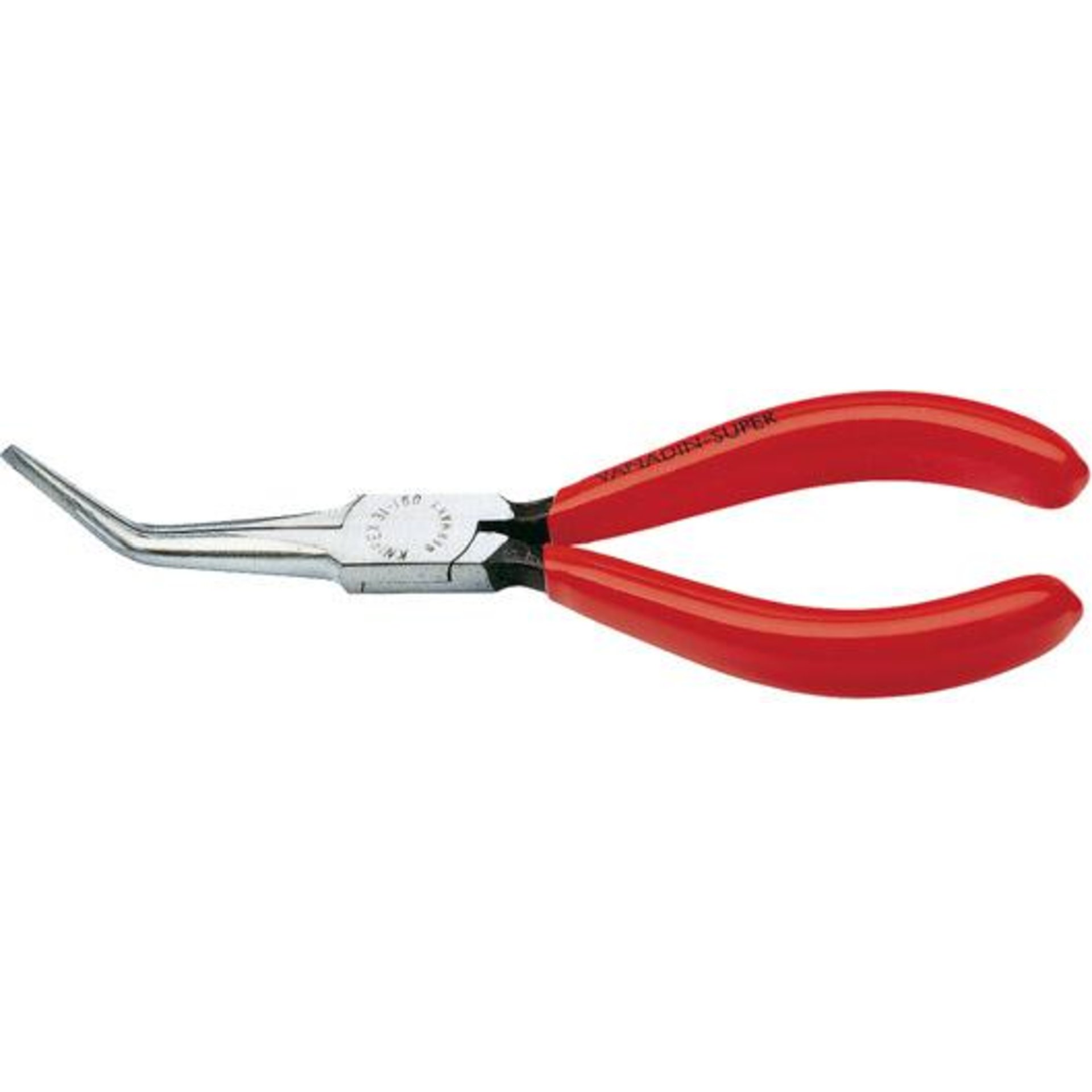 Nadelzange gebogen mit Kunststoff-Griffen 160mm KNIPEX
