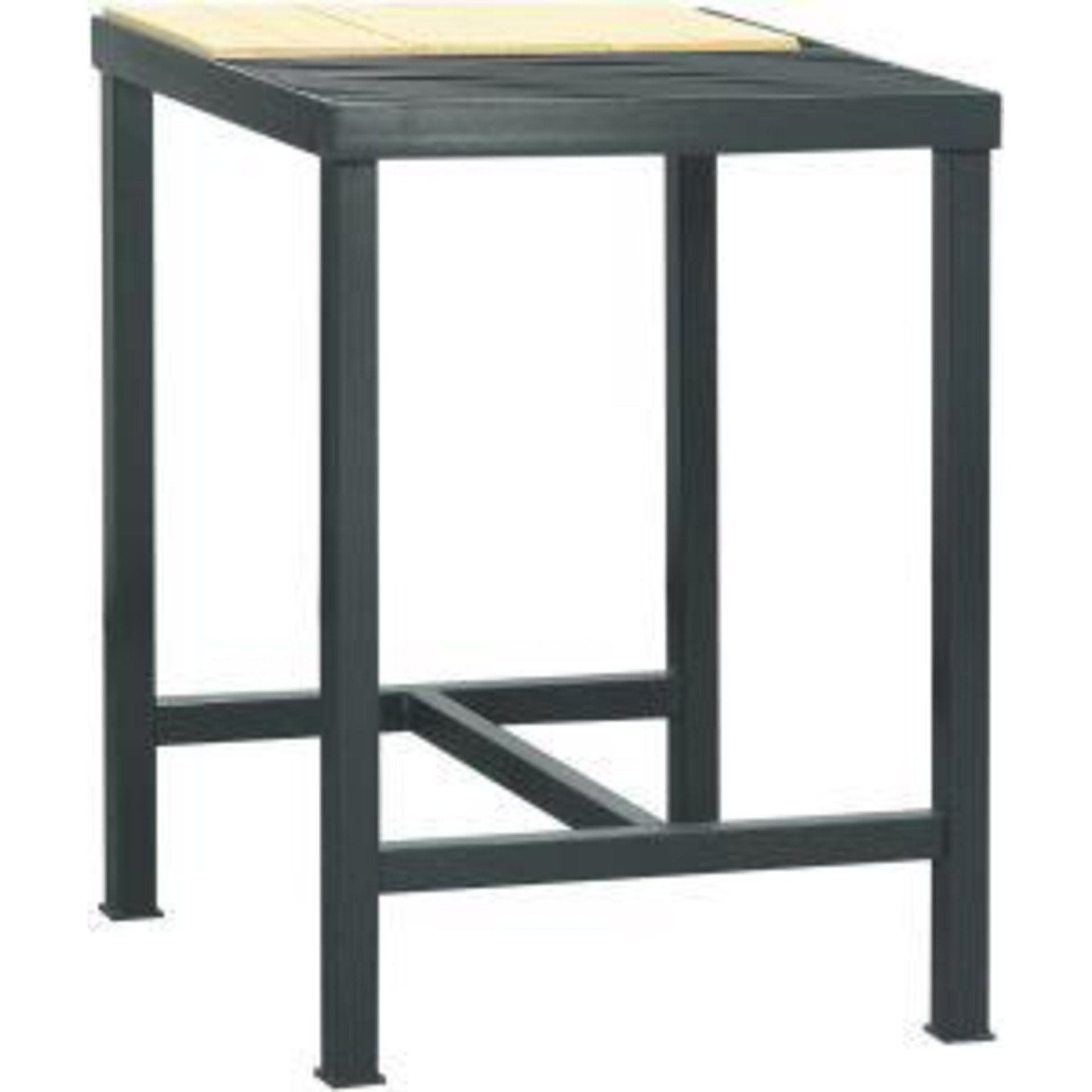 Schweißtisch 7016 625x625x850 Rost/Schamott