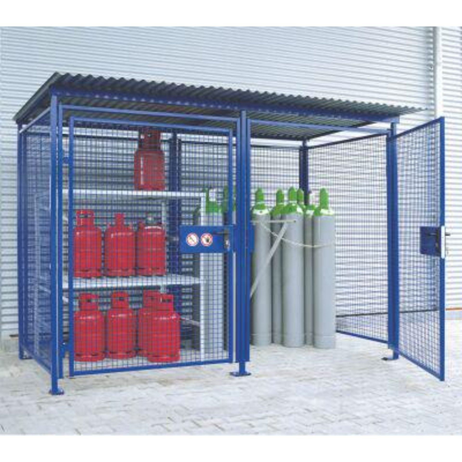 Stapelgestell B1300xT1000xH750 mm feuerverzinkt