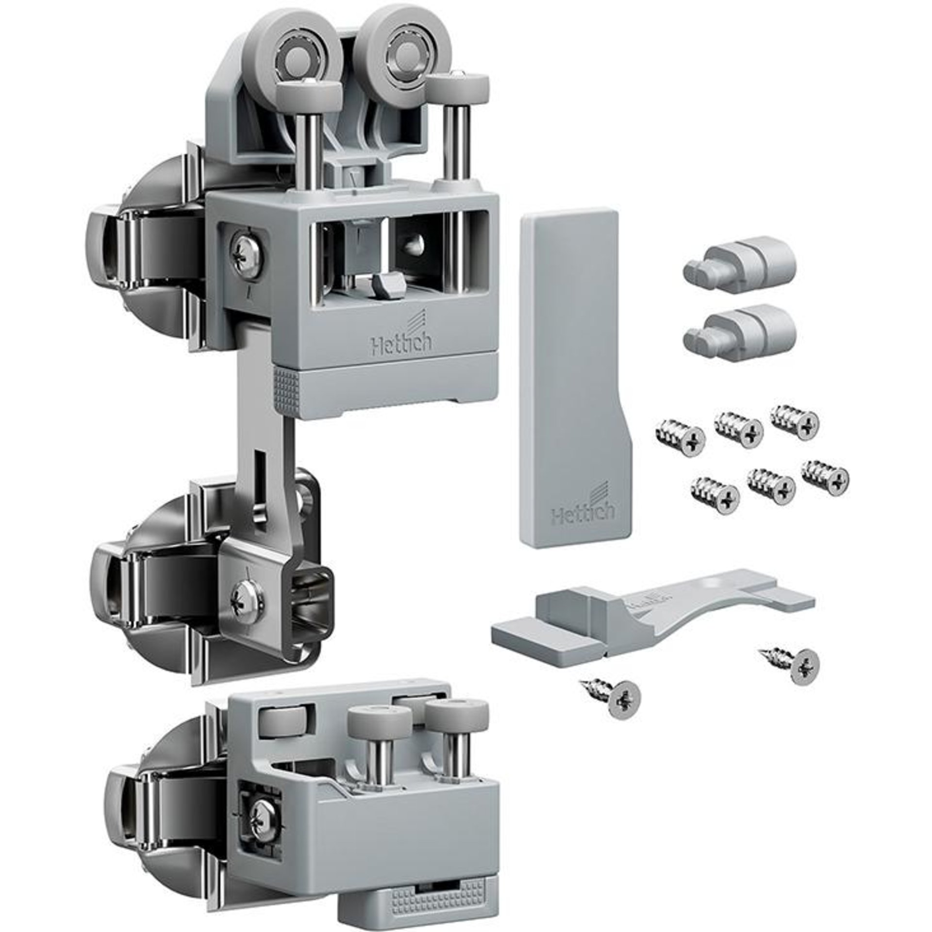 Set WLL PC, schwer, m. SA, links, grau