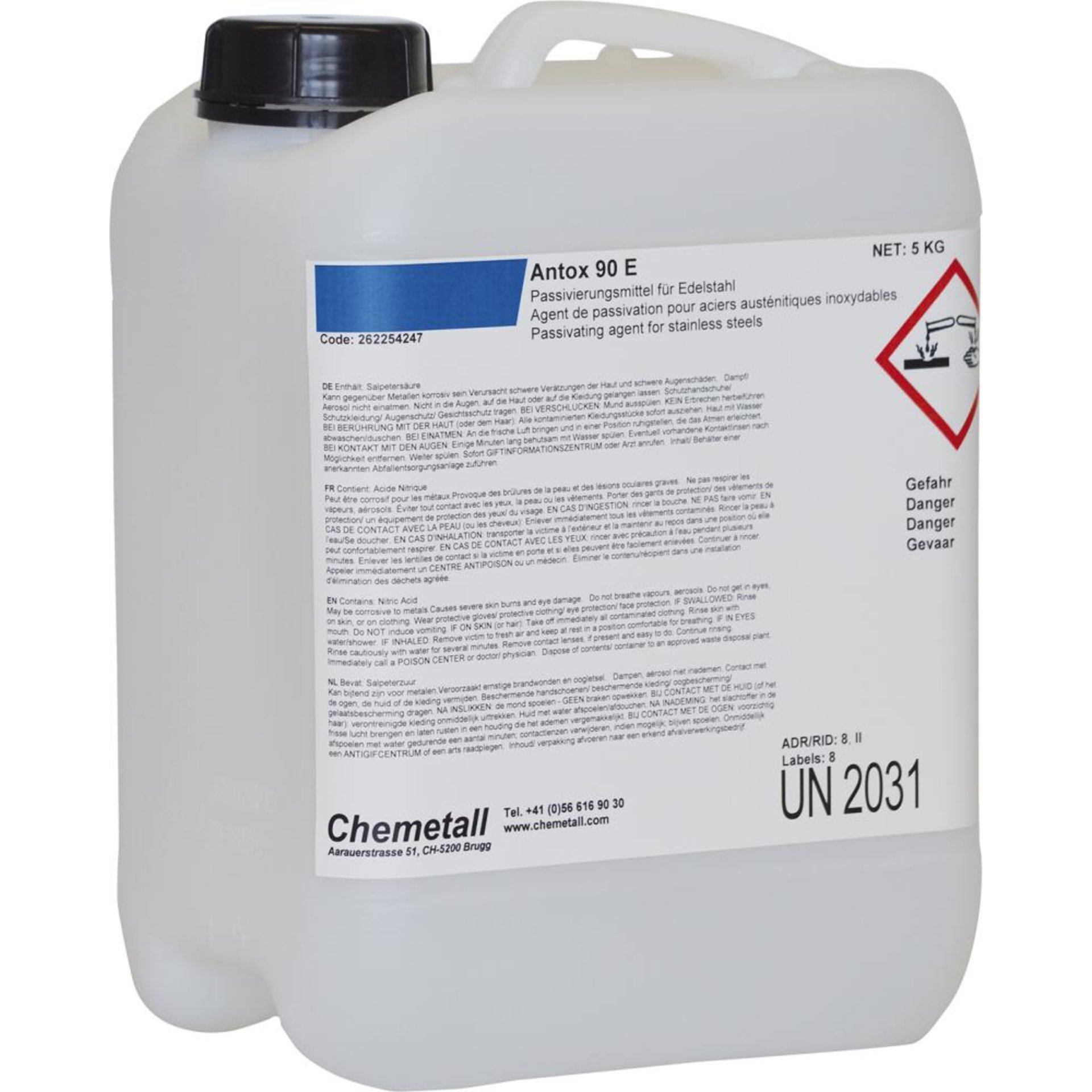 Passivierungsmittel 90E 5 kg Antox