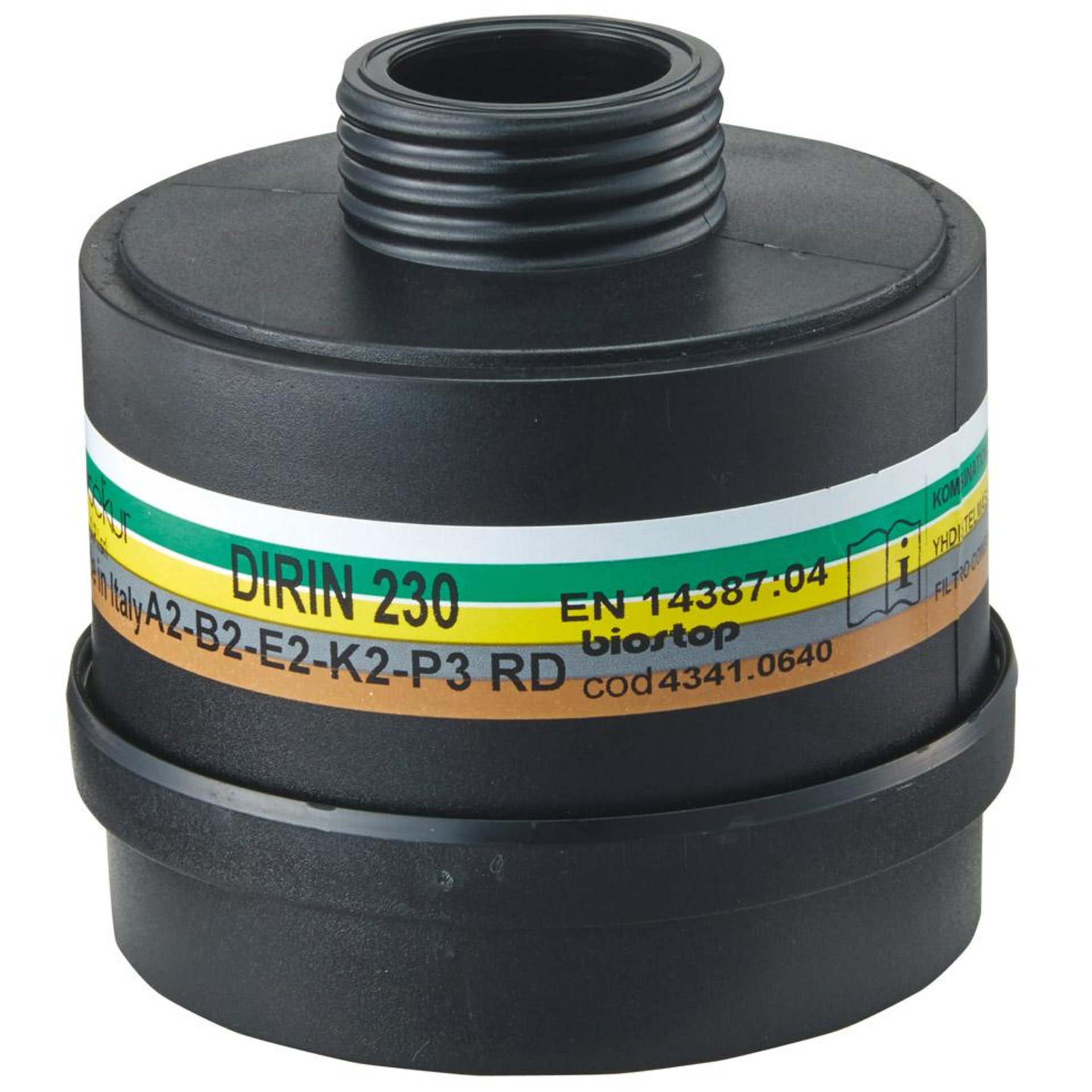 Mehrbereichs-Kombinationsfilter DIRIN 230 A2B2E2K2–P3R D
