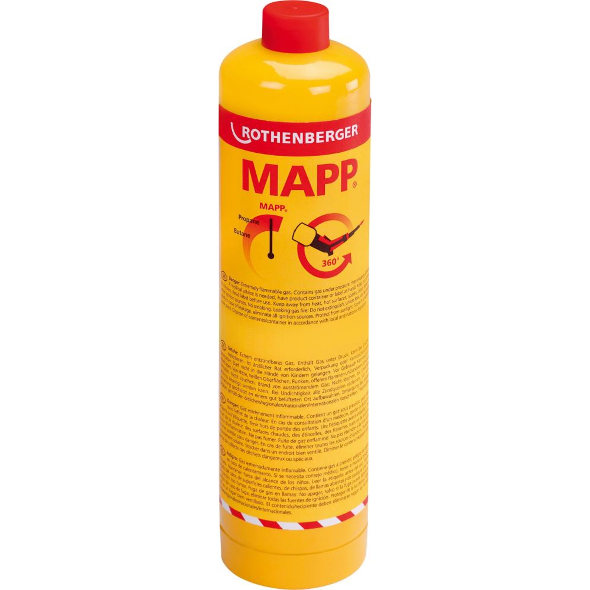 Kartusche 650ml Mapp A Propylen Rothenberger