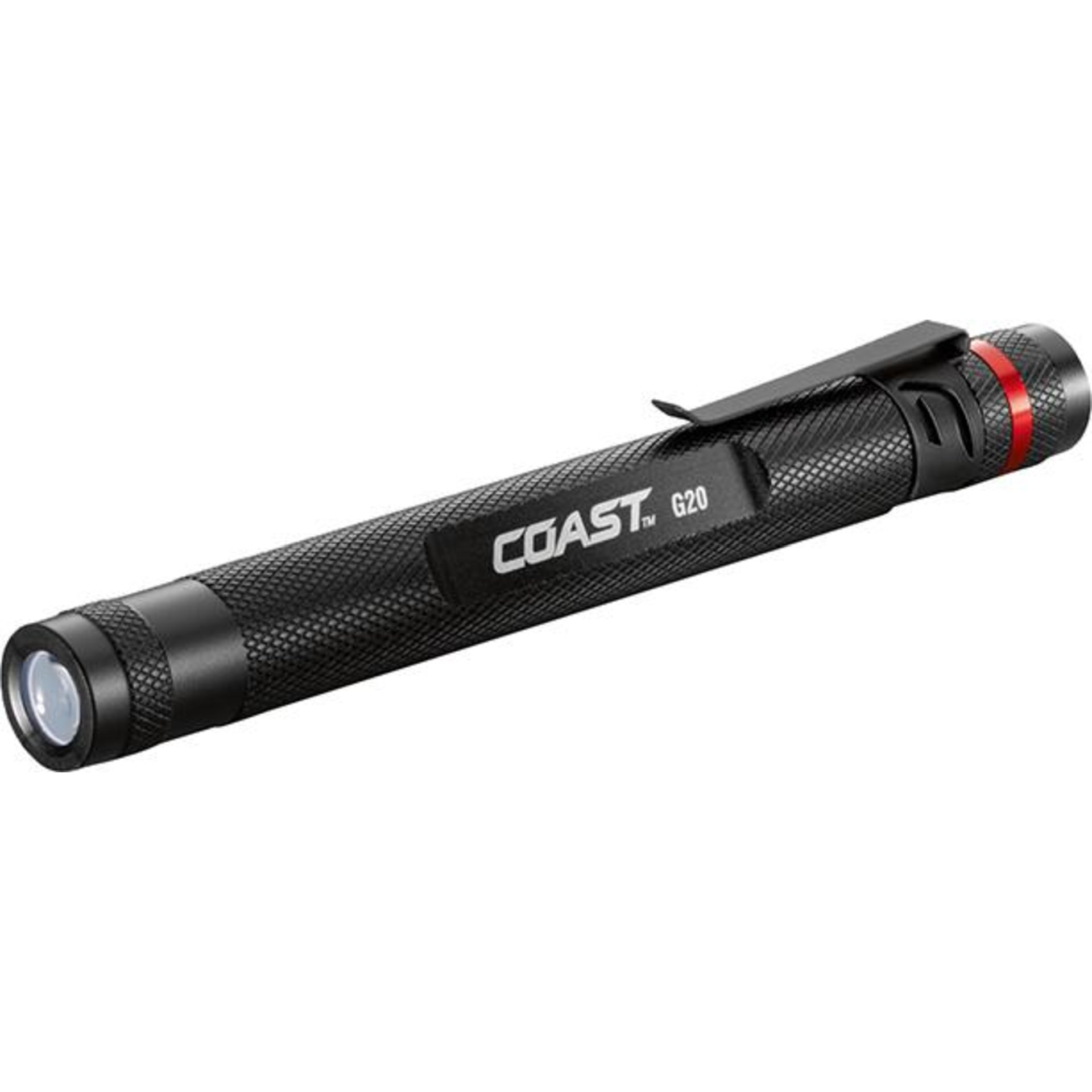COAST G20 Taschenlampe für Inspektion mit Taschenclip Dual-Power 2xAAA/Li-Ion