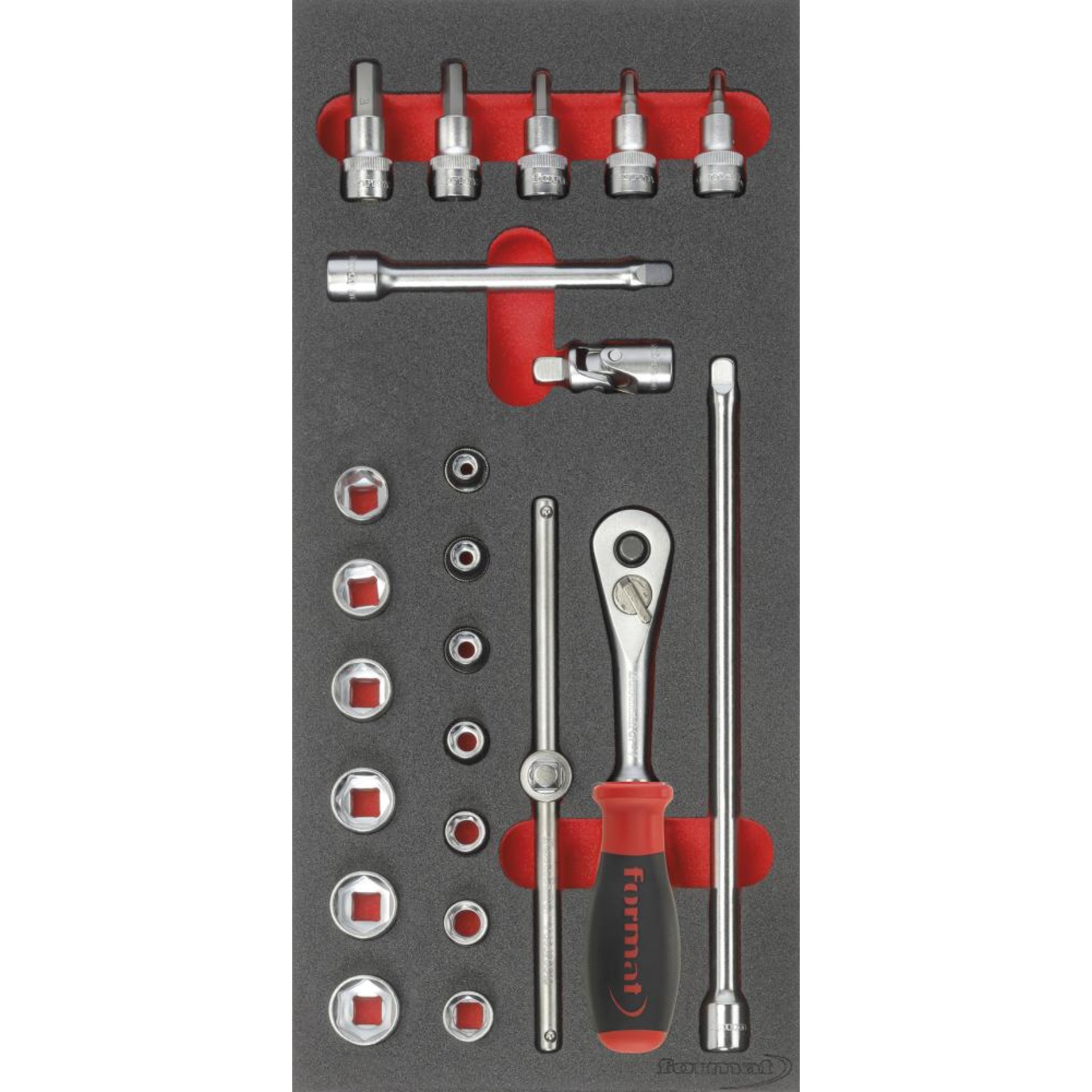 Werkzeugmodul 1/3 Steckschlüssel 3/8" FORMAT