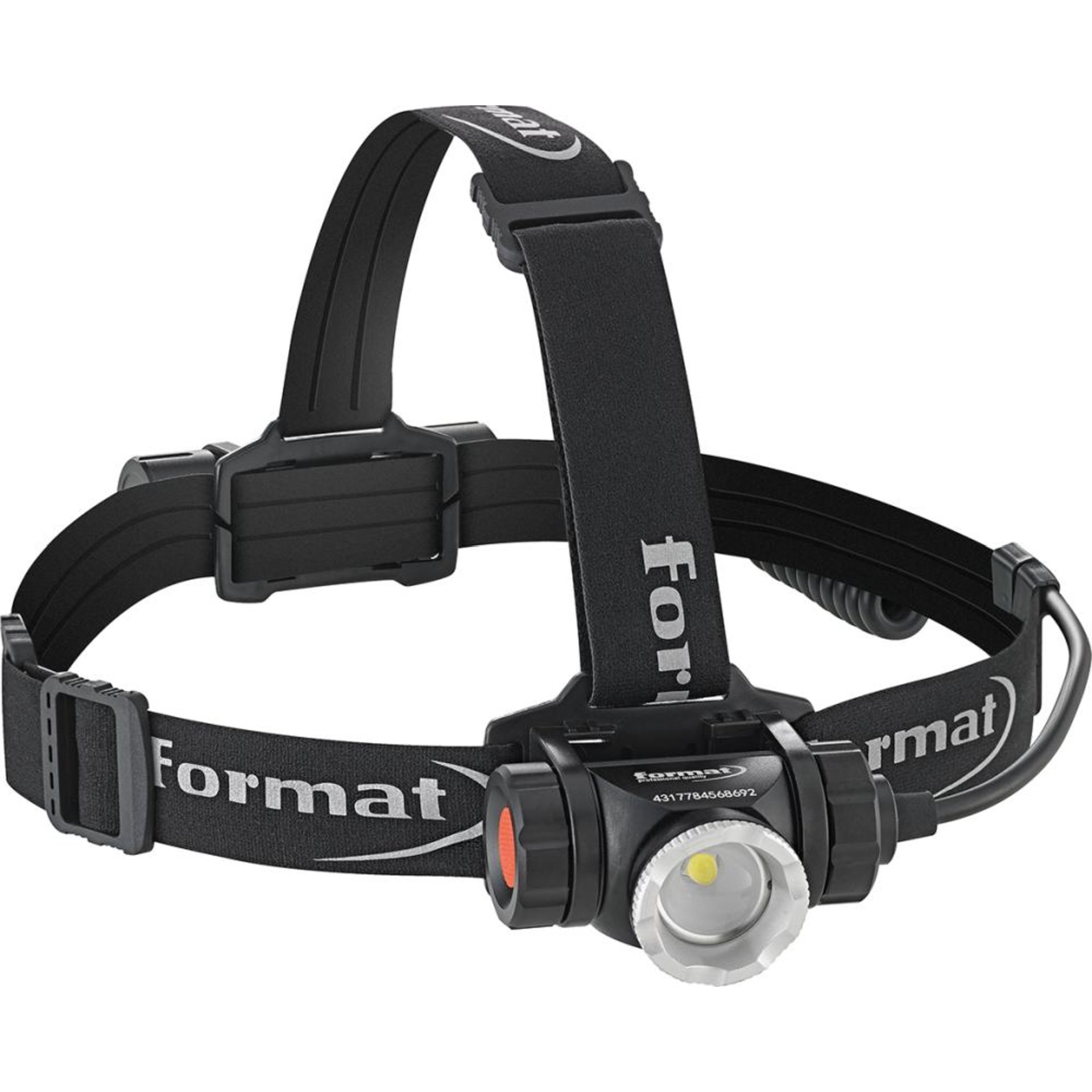 Kopflampe Akku 200/450/900Lumen FORMAT