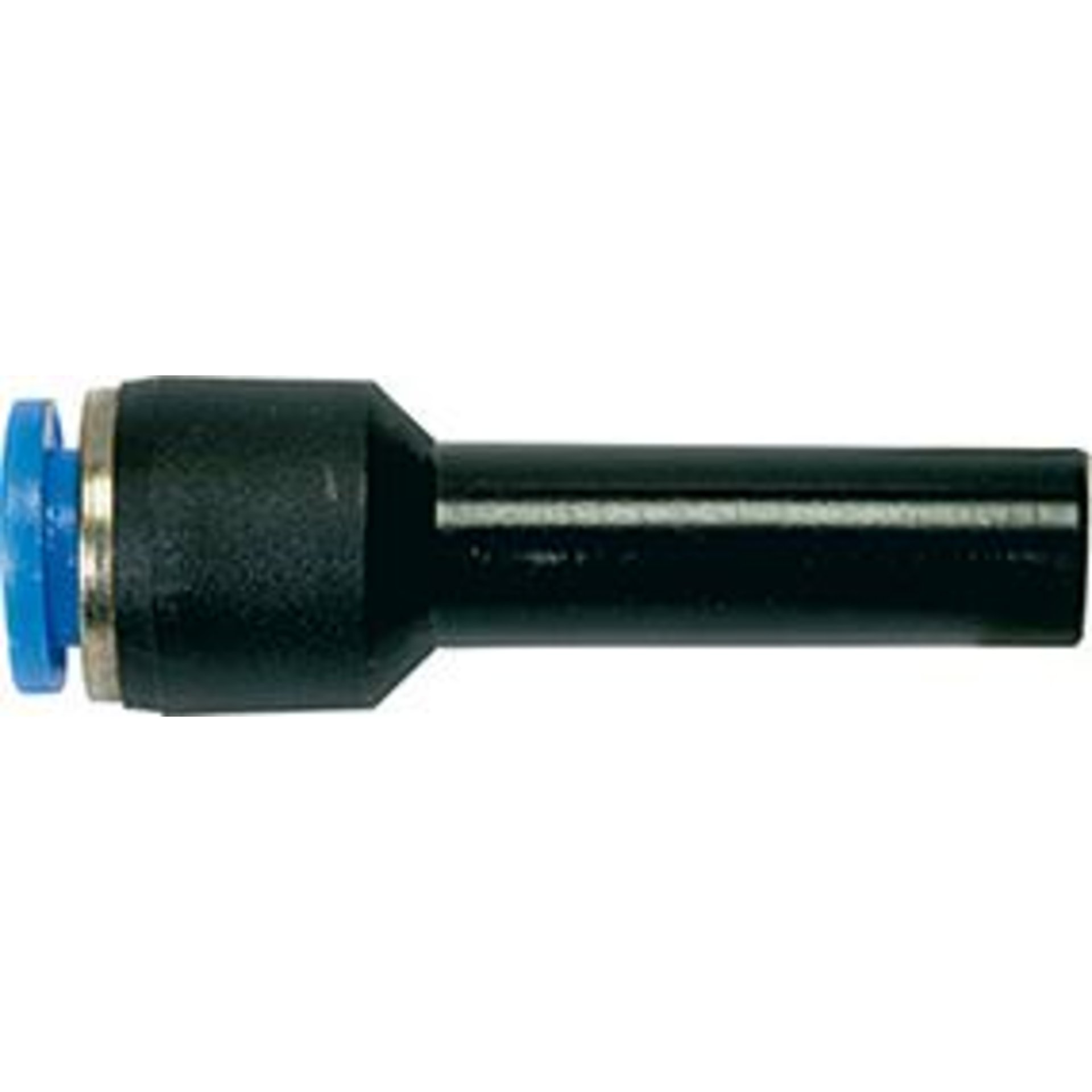 Gerader Reduzierstecker Blaue Serie, Schlauch-Ø10Stecknippel 12mm RIEGLER