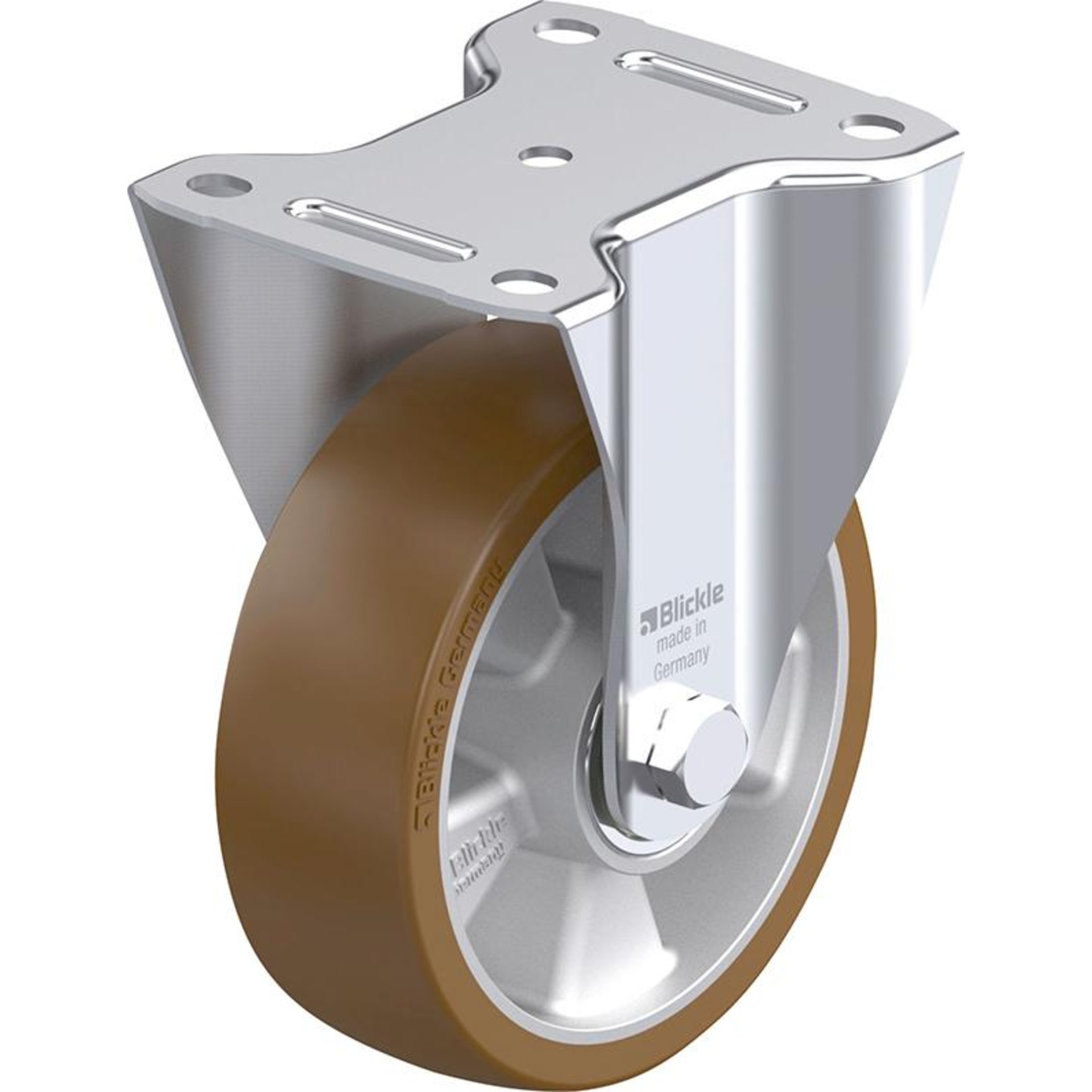 Bockrolle Rad-D150mm Polyurethan B-ALB 150K