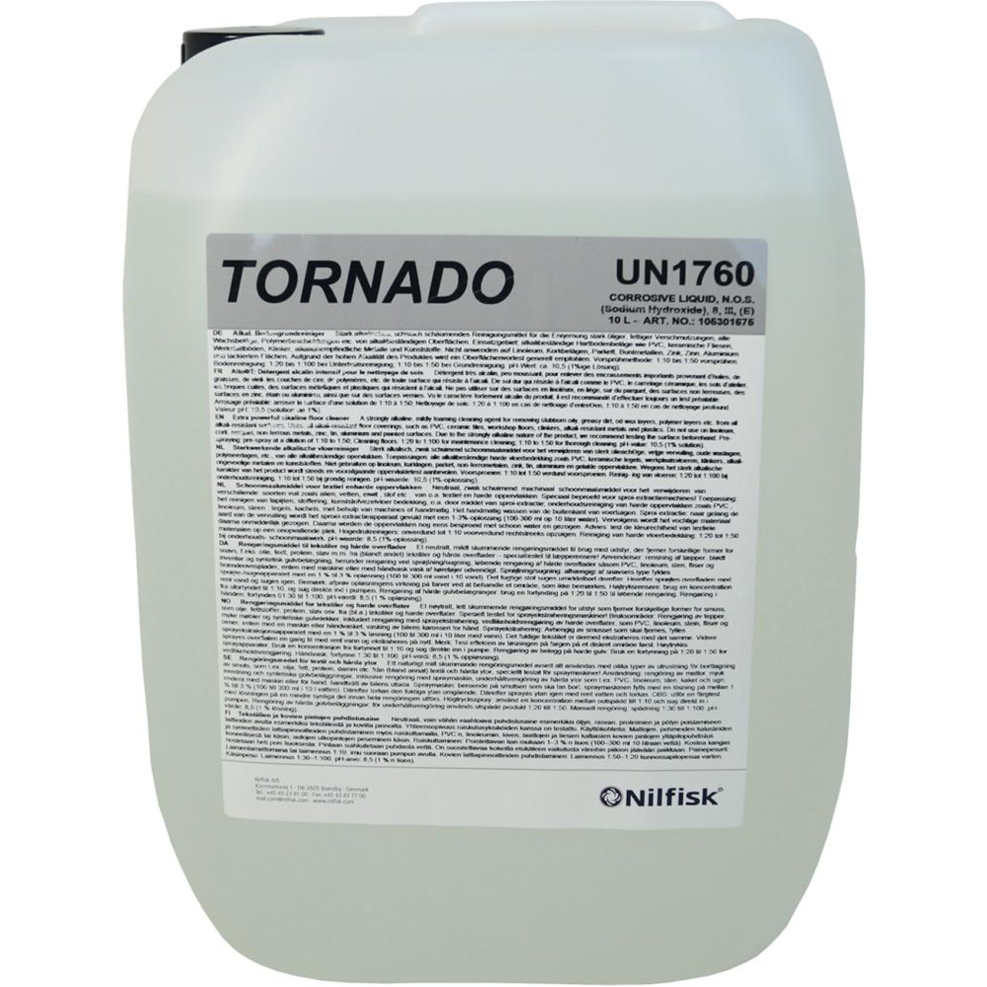 Reinigungsmittel TORNADO SV1 10 L