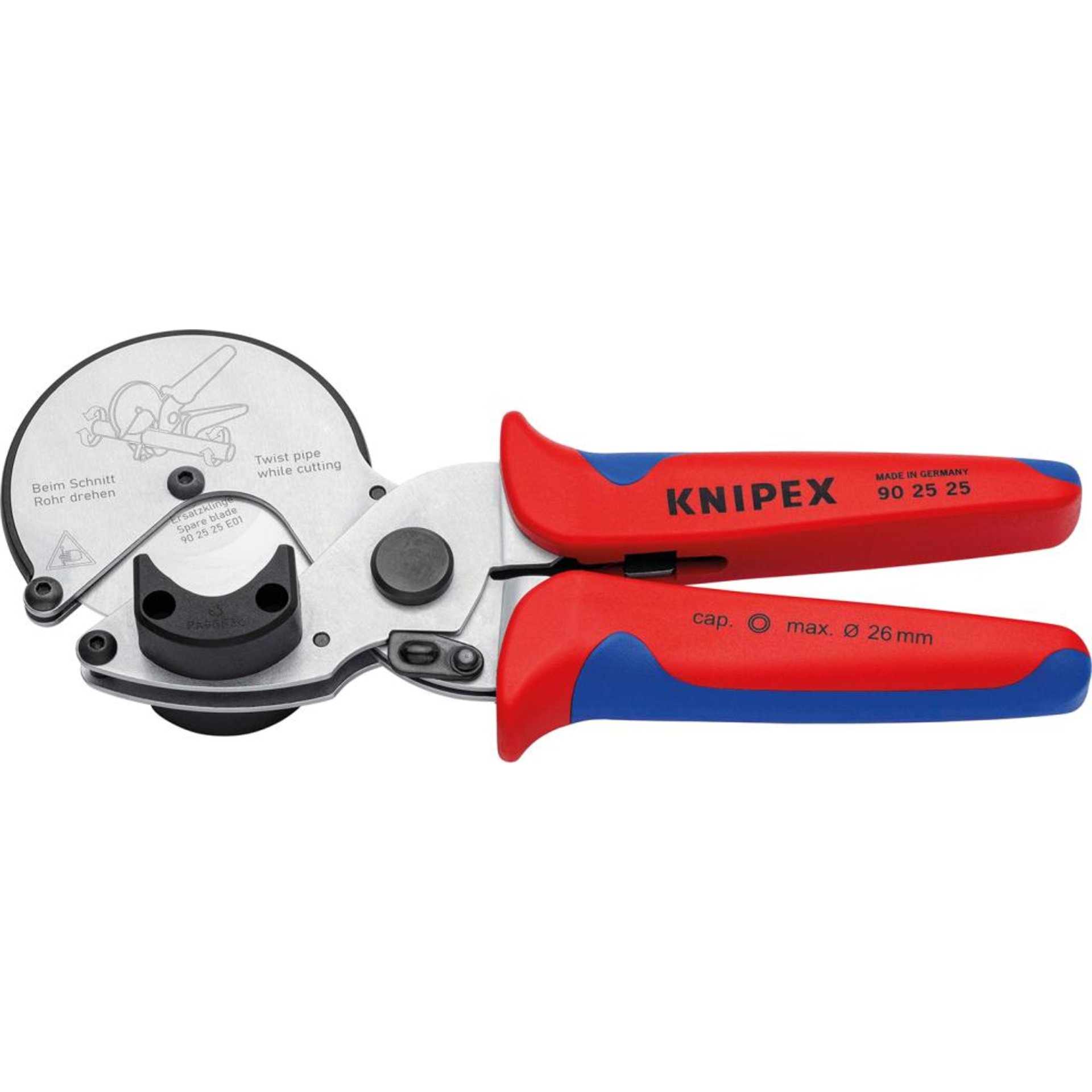 Rohrschneider f.Verbund/Kunststoffrohremax. D. 26mm KNIPEX