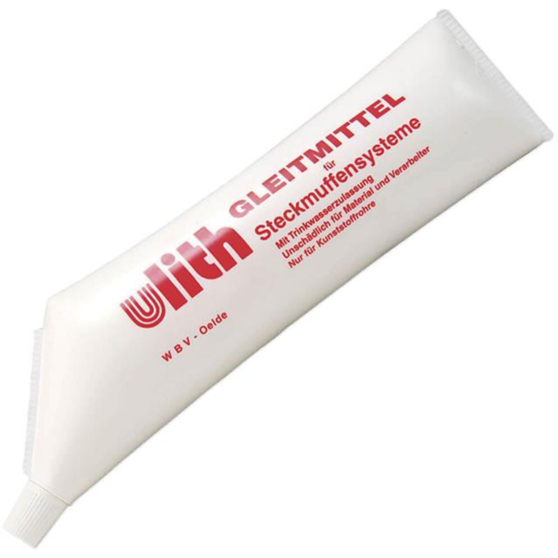 Gleitmittel weiß 500ml Tube ULITH Einsatzgebiet f. Steckmuffensysteme